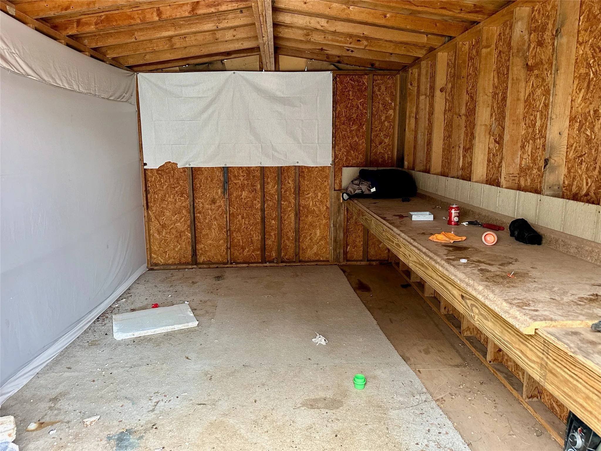 View of storage area
