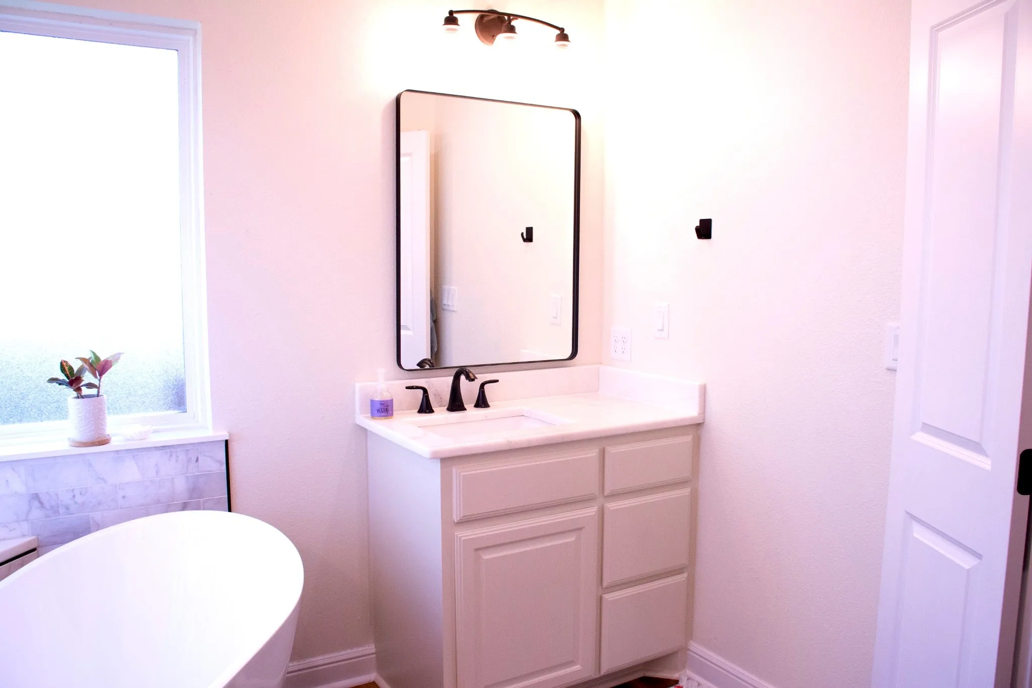 Primary Bath with 2 Separate Vanities