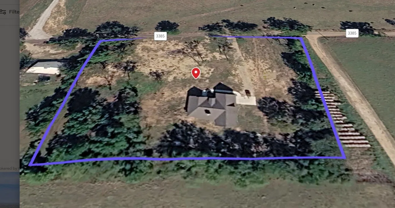 2.38 acres with mature trees