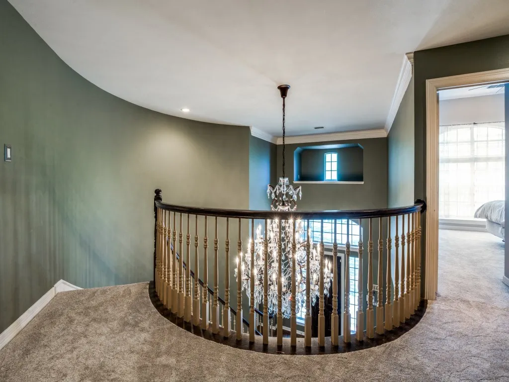 Staircase from upstairs