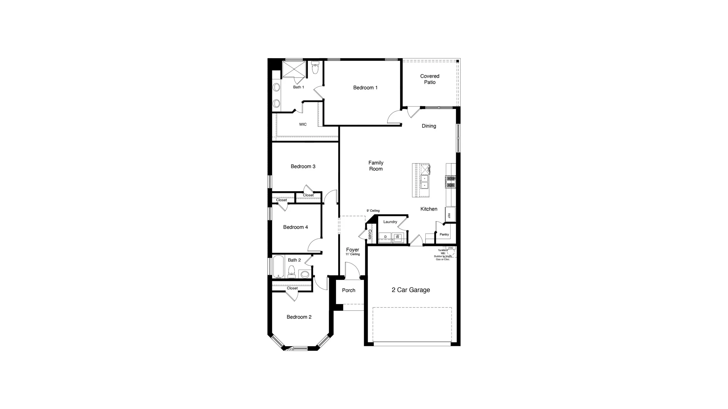 D.R. Horton's  Oxford Floorplan - All Home and community information, including pricing, included features, terms, availability and amenities, are subject to change at any time without notice or obligation. All Drawings, pictures, photographs, video, square footages, floor plans, elevations, features, colors and sizes are approximate for illustration purposes only and will vary from the homes as built.