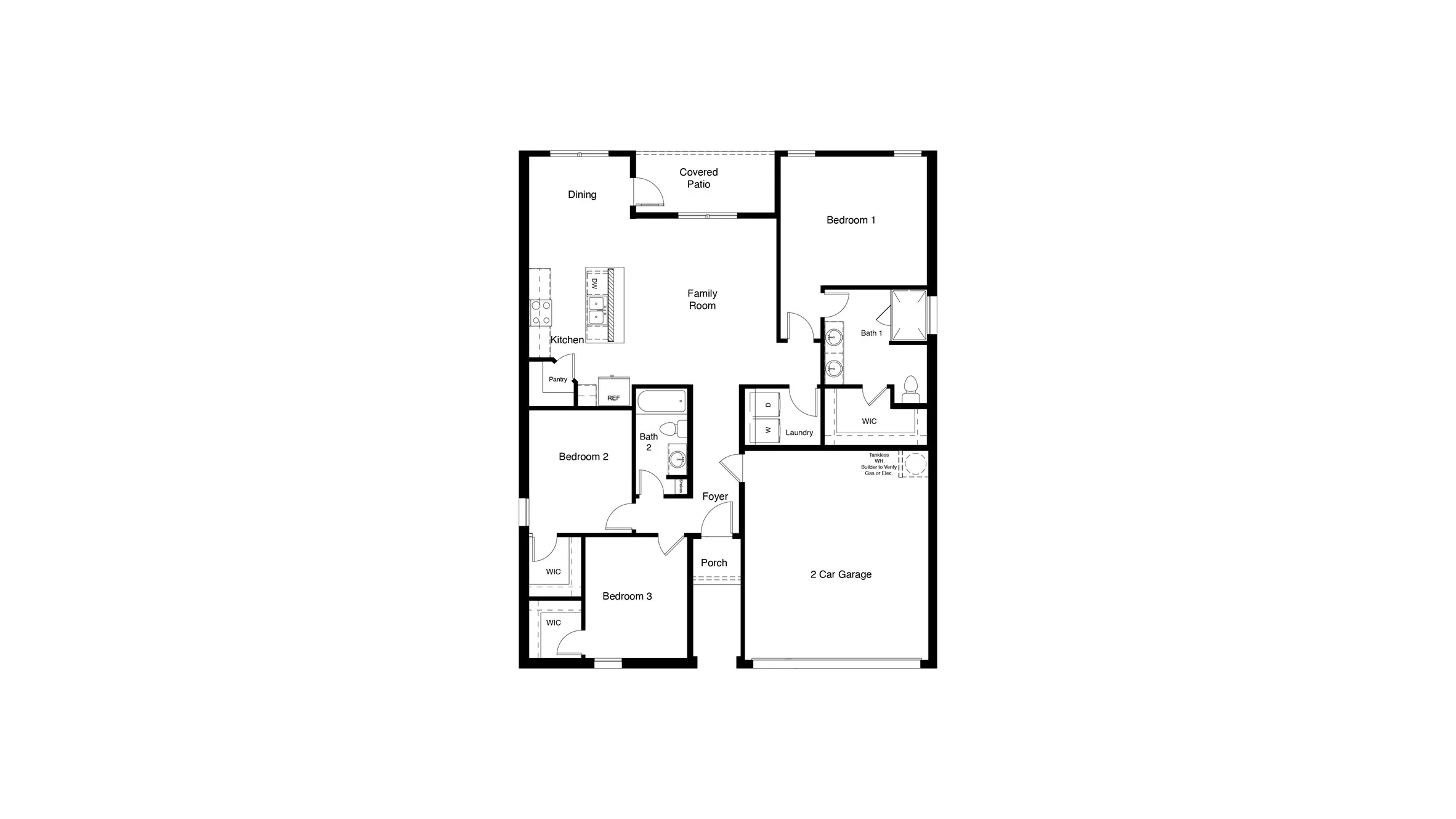 D.R. Horton's  Tupelo Floorplan - All Home and community information, including pricing, included features, terms, availability and amenities, are subject to change at any time without notice or obligation. All Drawings, pictures, photographs, video, square footages, floor plans, elevations, features, colors and sizes are approximate for illustration purposes only and will vary from the homes as built.