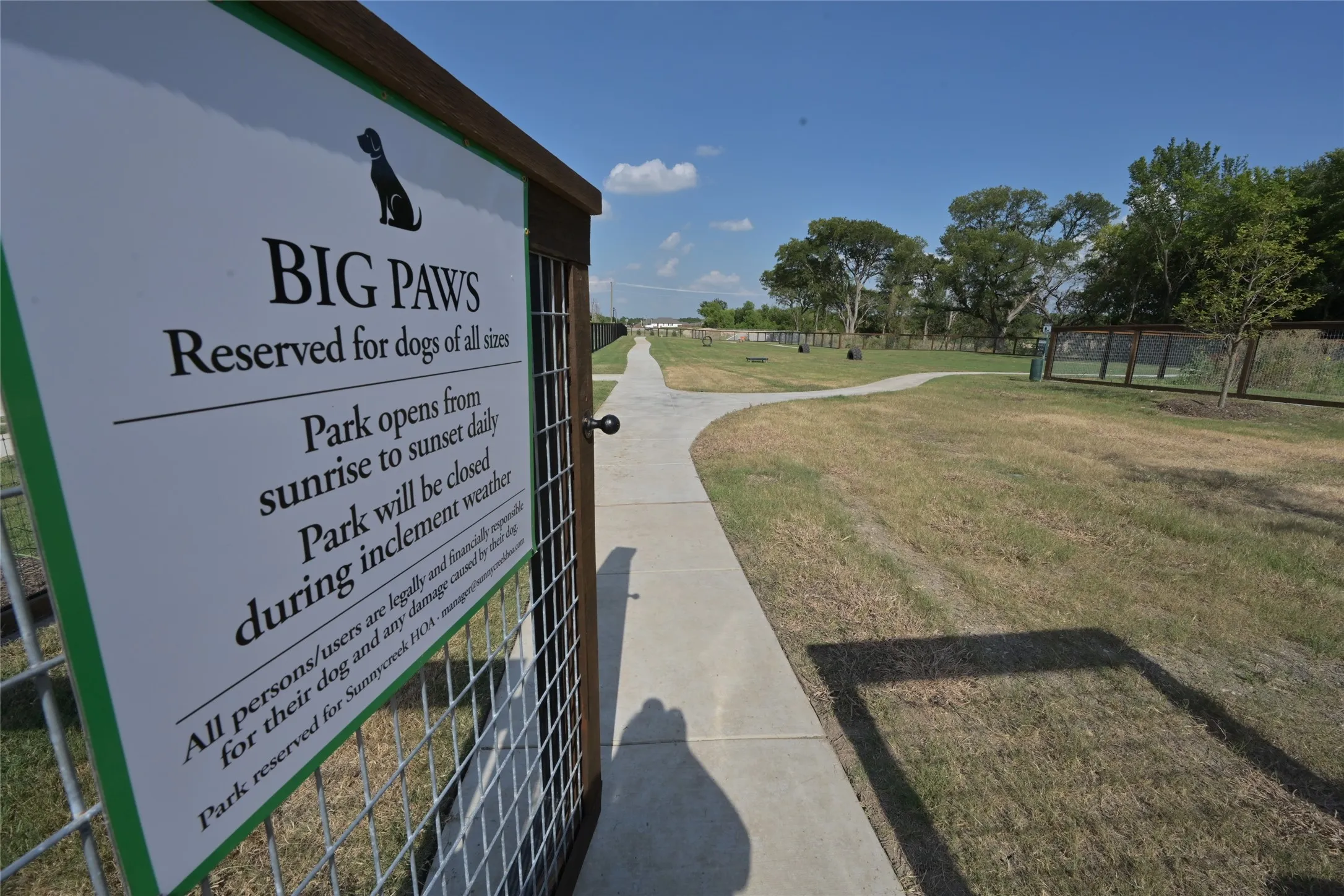 Community Big Dog Park