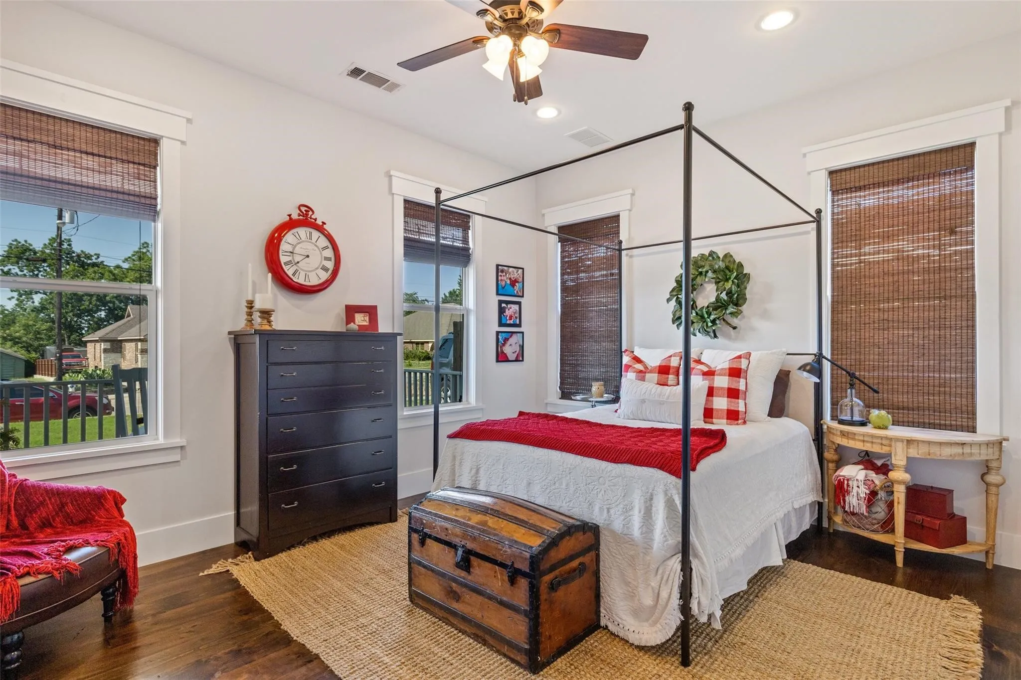 Downstairs guest room