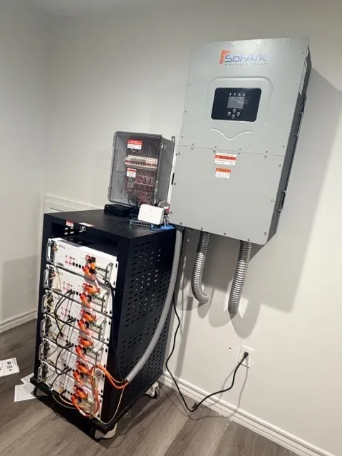 Battery backup for the Solar Panels