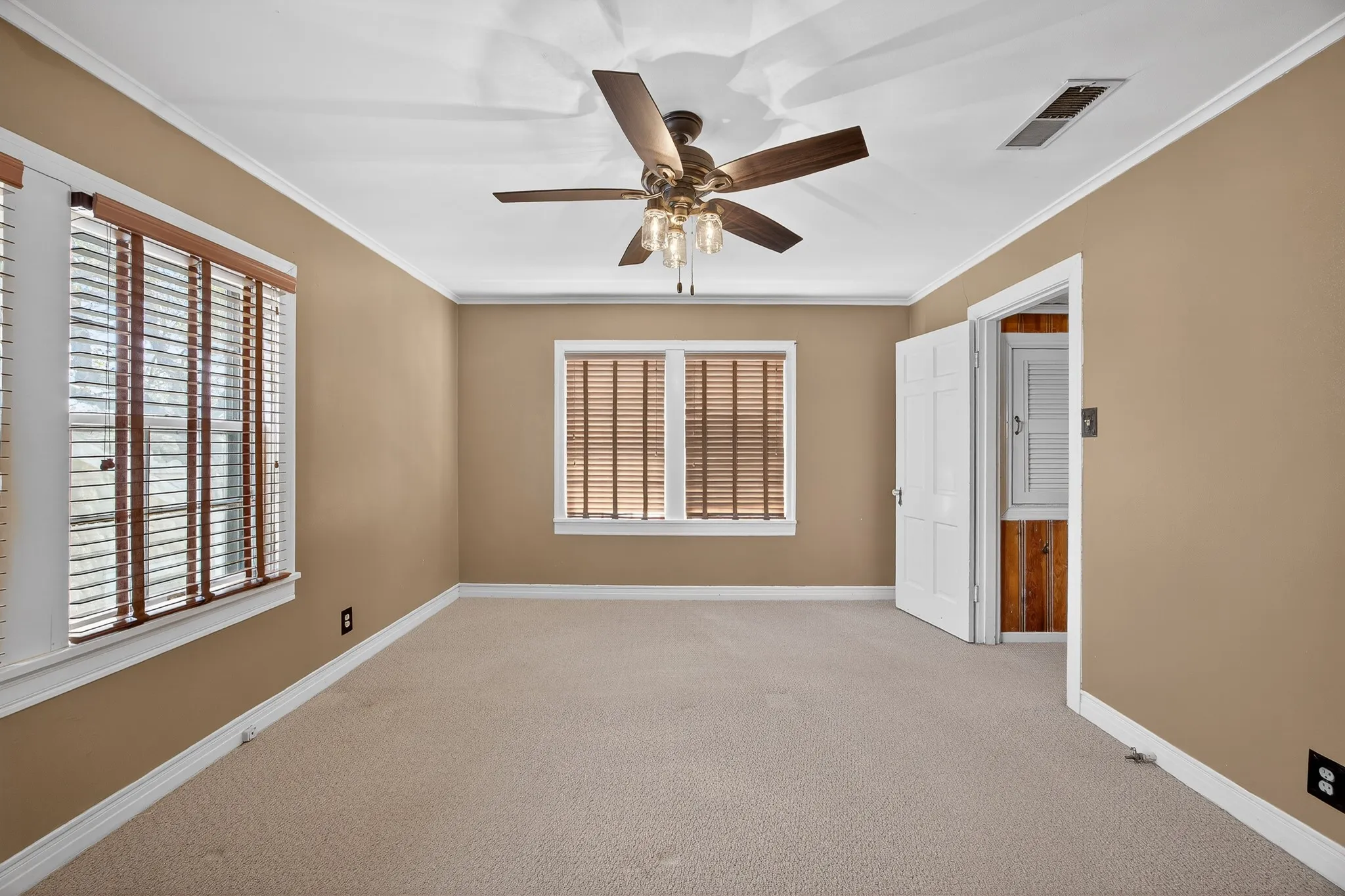 Bedroom at stair landing