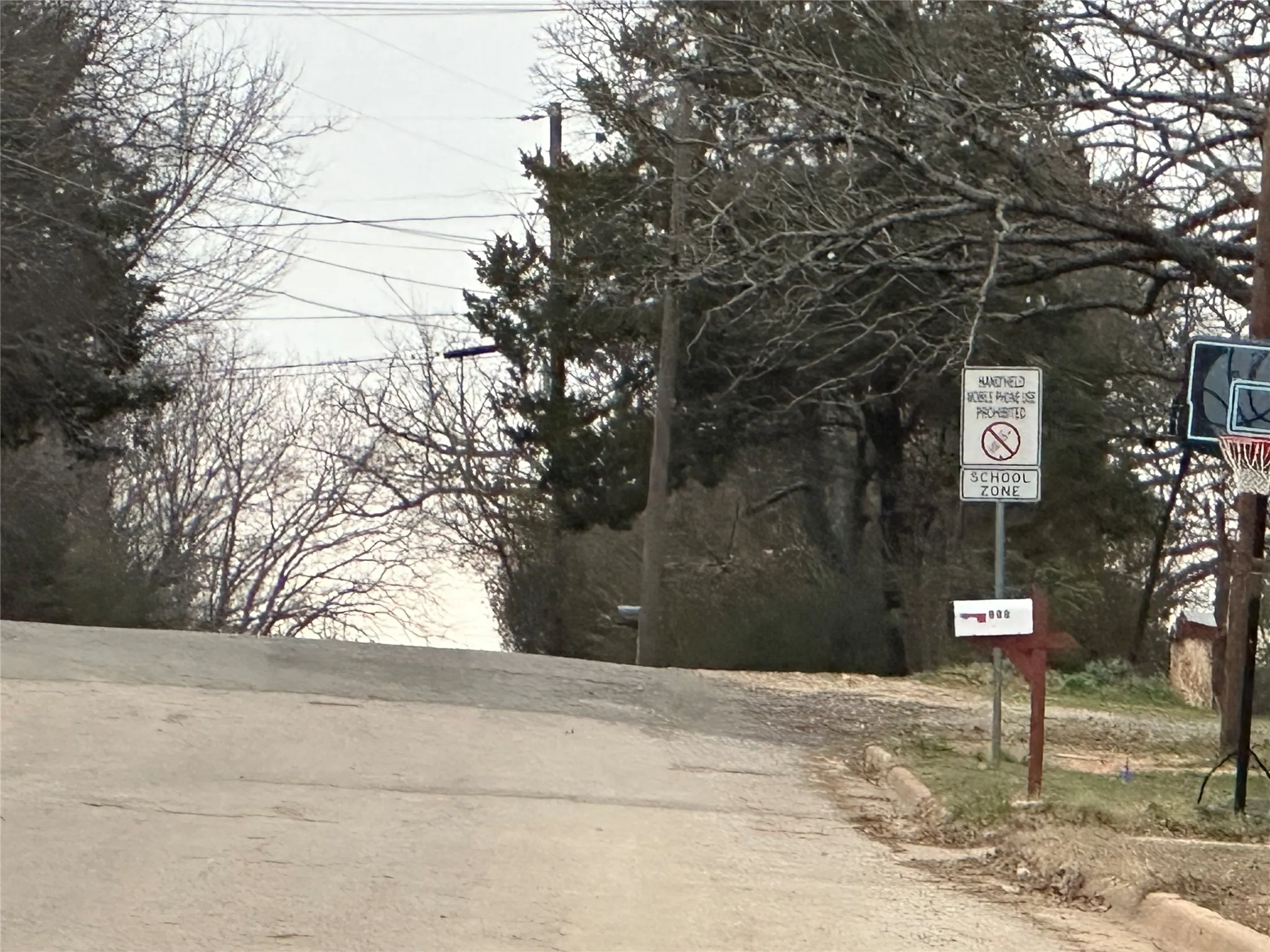 View of street