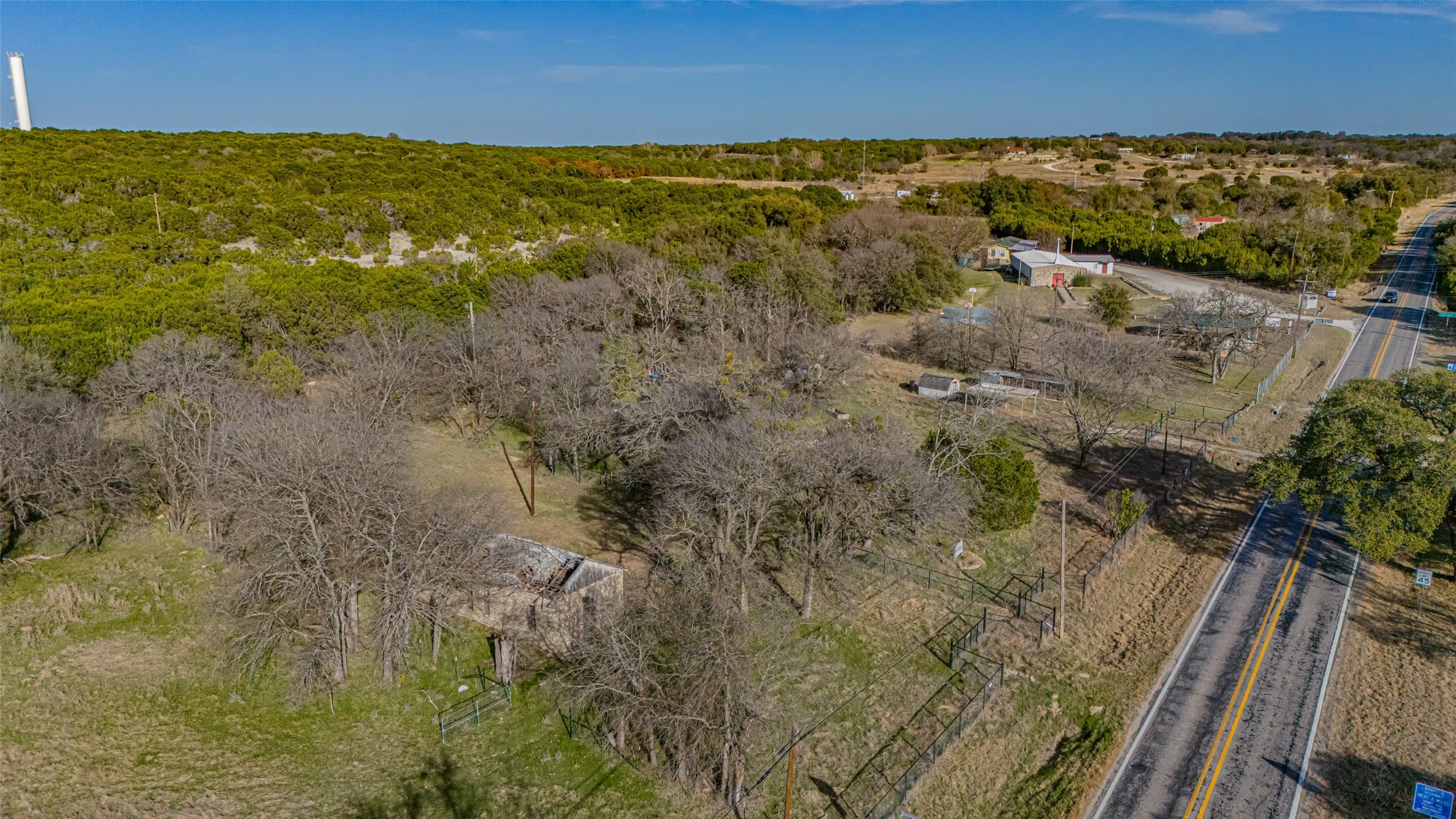 Drone / aerial view