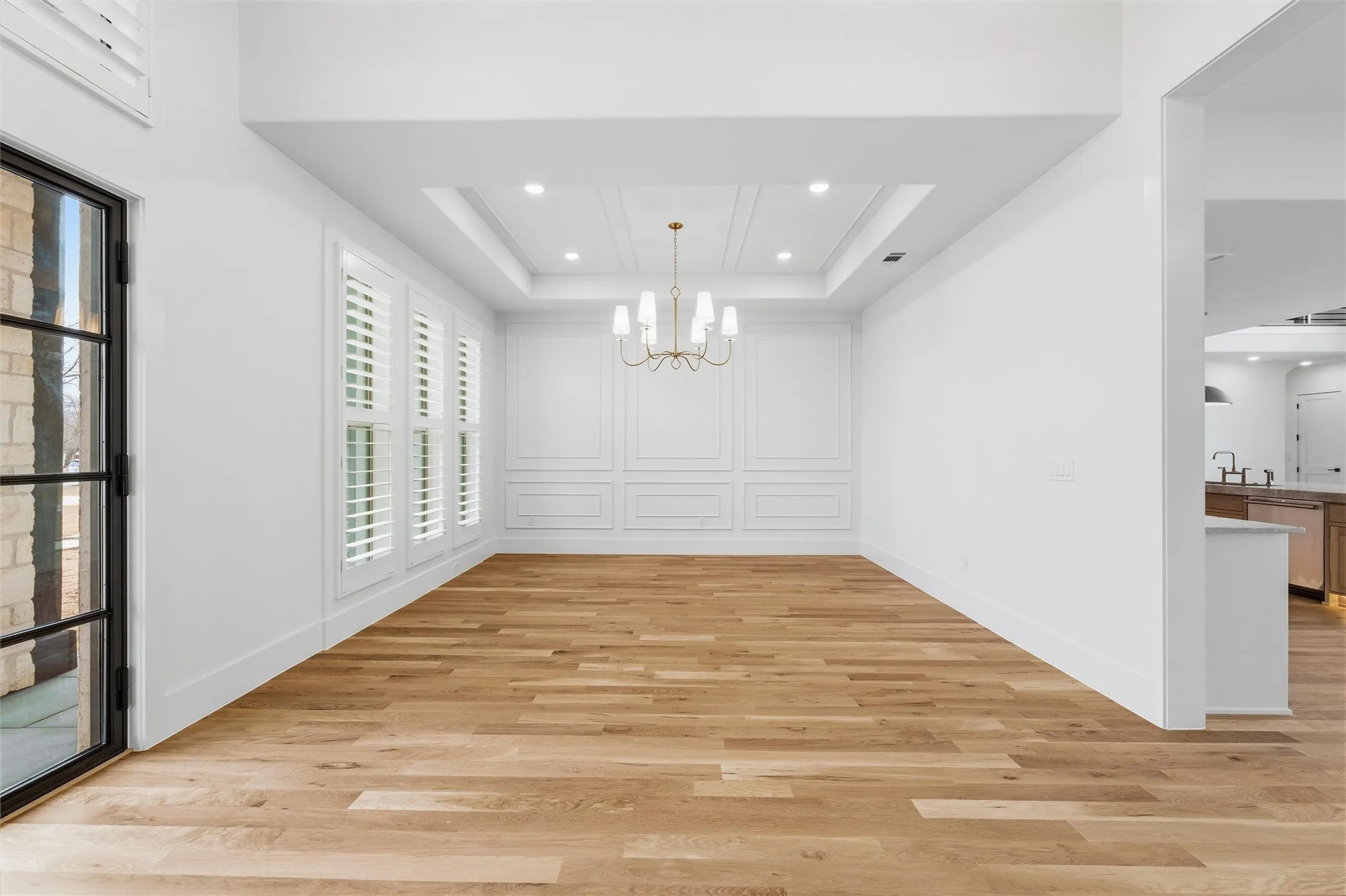 Formal Dining view from entry