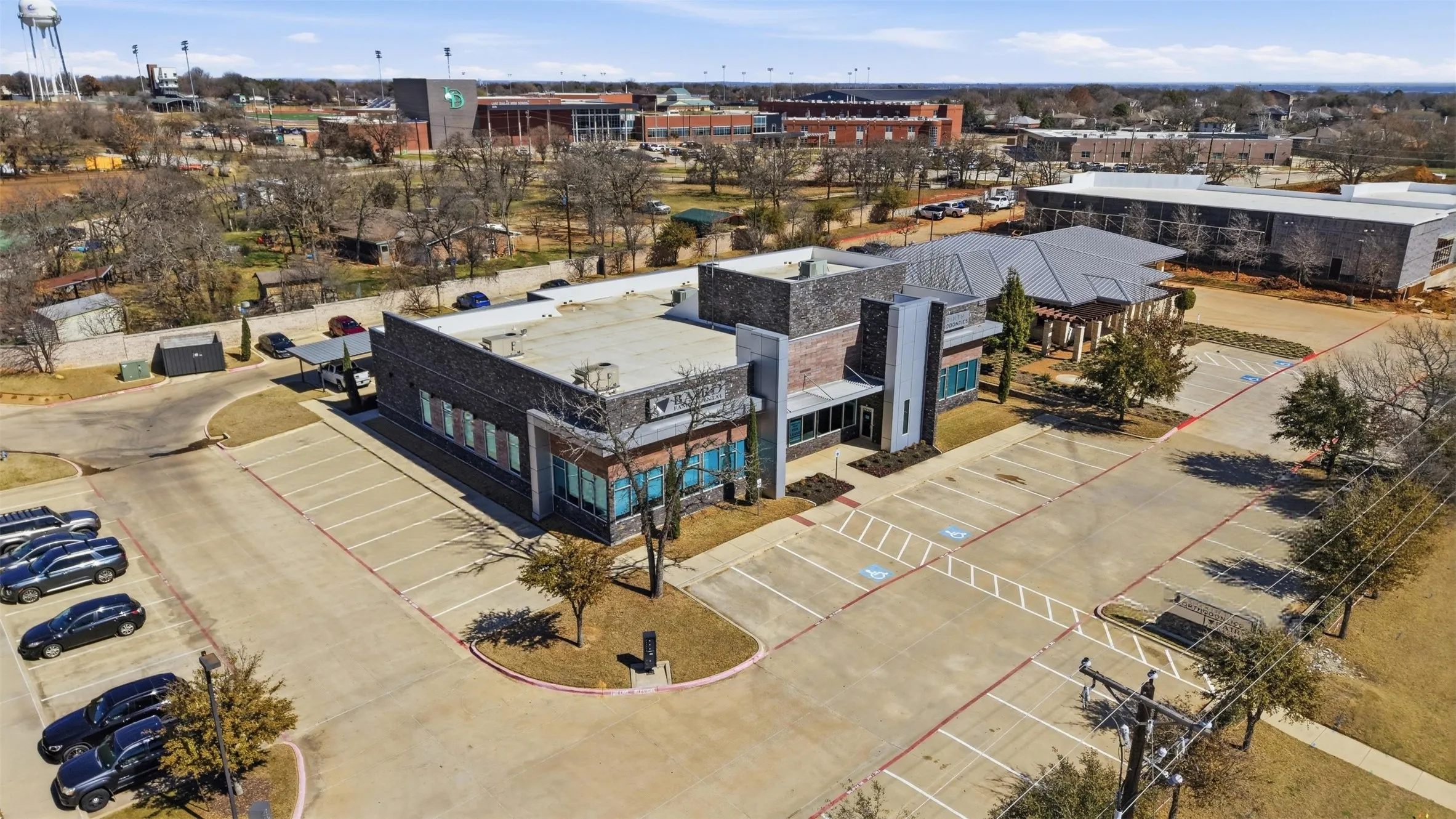 Drone / aerial view