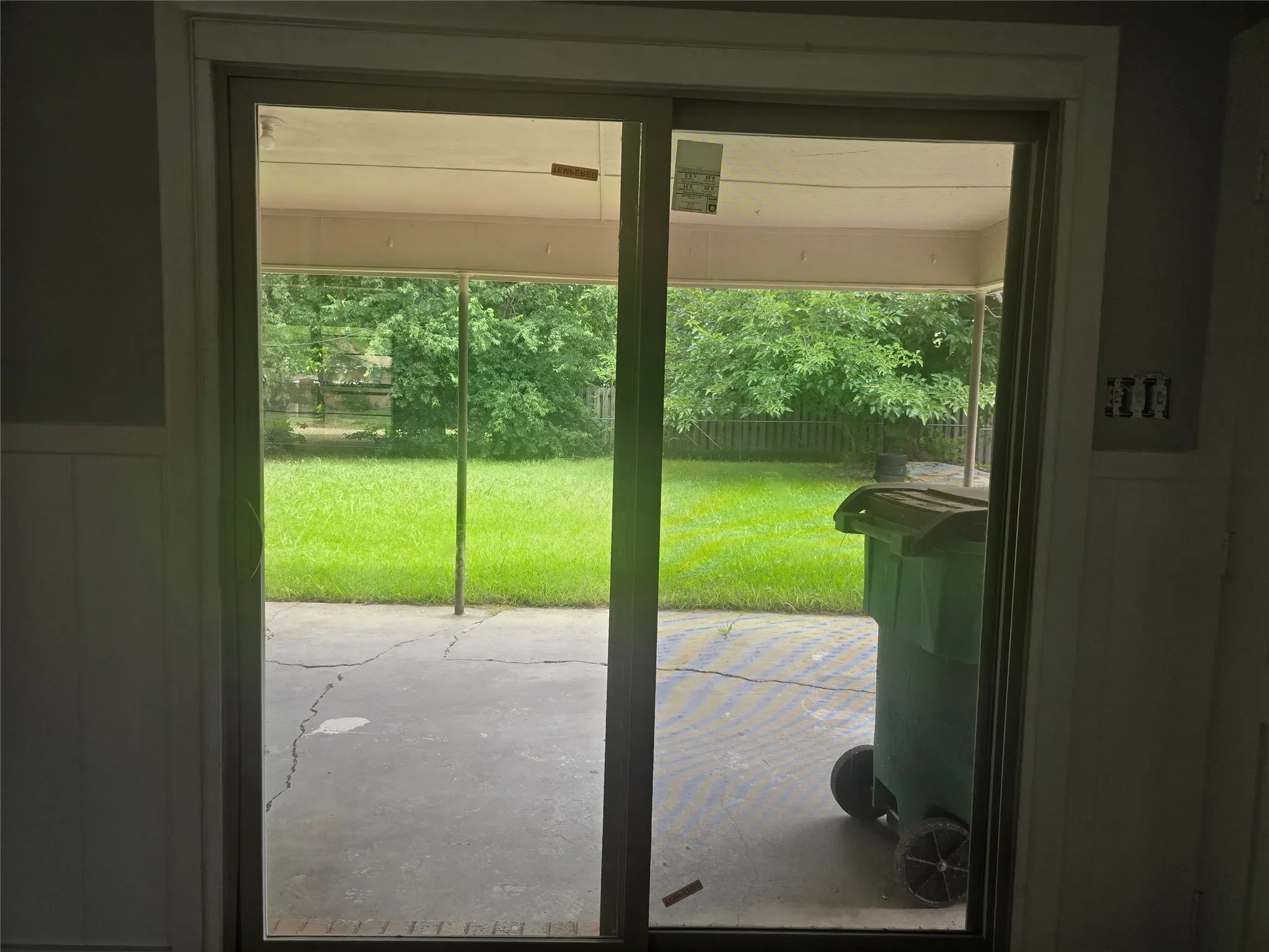 View of Backyard from 2nd living area