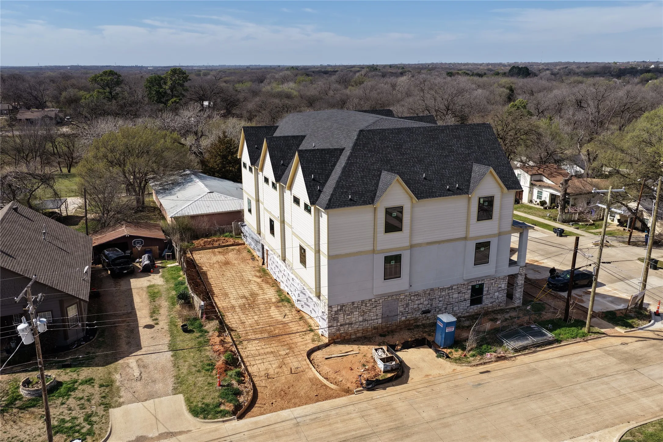 Townhouse For Sale in Tarrant County , 299 301 303 W Oak Street, Mansfield, Texas 76063, 3 Bedrooms, 6 Bathrooms, 2 Garage spaces, 12,000 Sqft, built in 2026, New Construction - Incomplete, Price $1,850,000, mls#21199227, Real Estate Agent in Mansfield, Homes For Sale in Tarrant county, Homes For Sale in Mansfield, Realtor in Mansfield Texas, Real Estate Brokerage Independent Realty Texas, Luminita Cordes Realtor