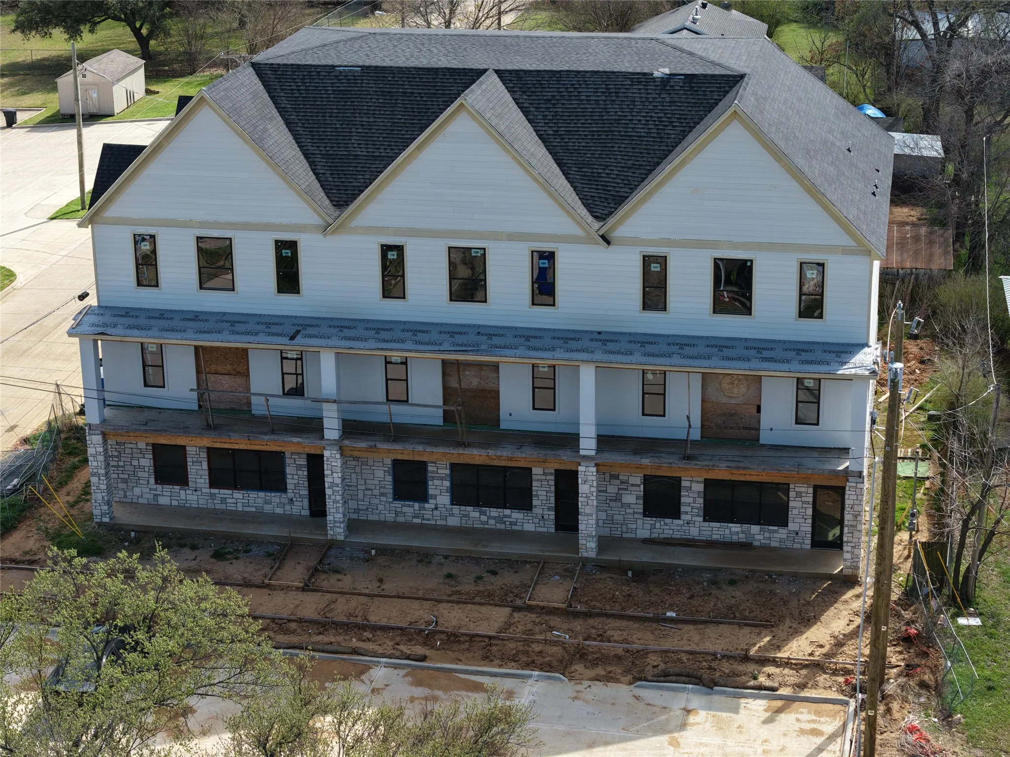 Townhouse For Sale in Tarrant County , 299 301 303 W Oak Street, Mansfield, Texas 76063, 3 Bedrooms, 6 Bathrooms, 2 Garage spaces, 12,000 Sqft, built in 2026, New Construction - Incomplete, Price $1,850,000, mls#21199227, Real Estate Agent in Mansfield, Homes For Sale in Tarrant county, Homes For Sale in Mansfield, Realtor in Mansfield Texas, Real Estate Brokerage Independent Realty Texas, Luminita Cordes Realtor