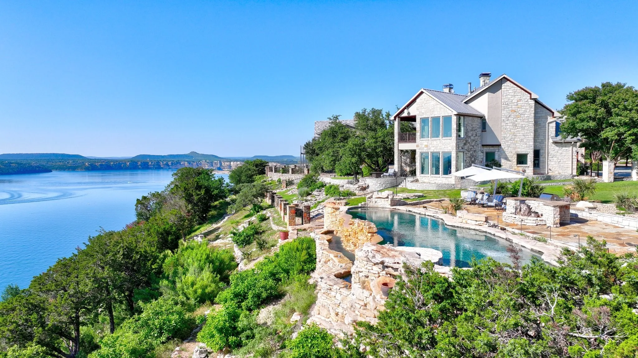 Single Family Residence For Sale in Palo Pinto County , 175 Bay Hill Drive, Possum Kingdom Lake, Texas 76449, 5 Bedrooms, 4 Bathrooms, 2 Garage spaces, 5,620 Sqft, built in 1997, Preowned, Price $2,999,999, mls#21195426, Real Estate Agent in Possum Kingdom Lake, Homes For Sale in Palo Pinto county, Homes For Sale in Possum Kingdom Lake, Realtor in Possum Kingdom Lake Texas, Real Estate Brokerage Independent Realty Texas, Luminita Cordes Realtor