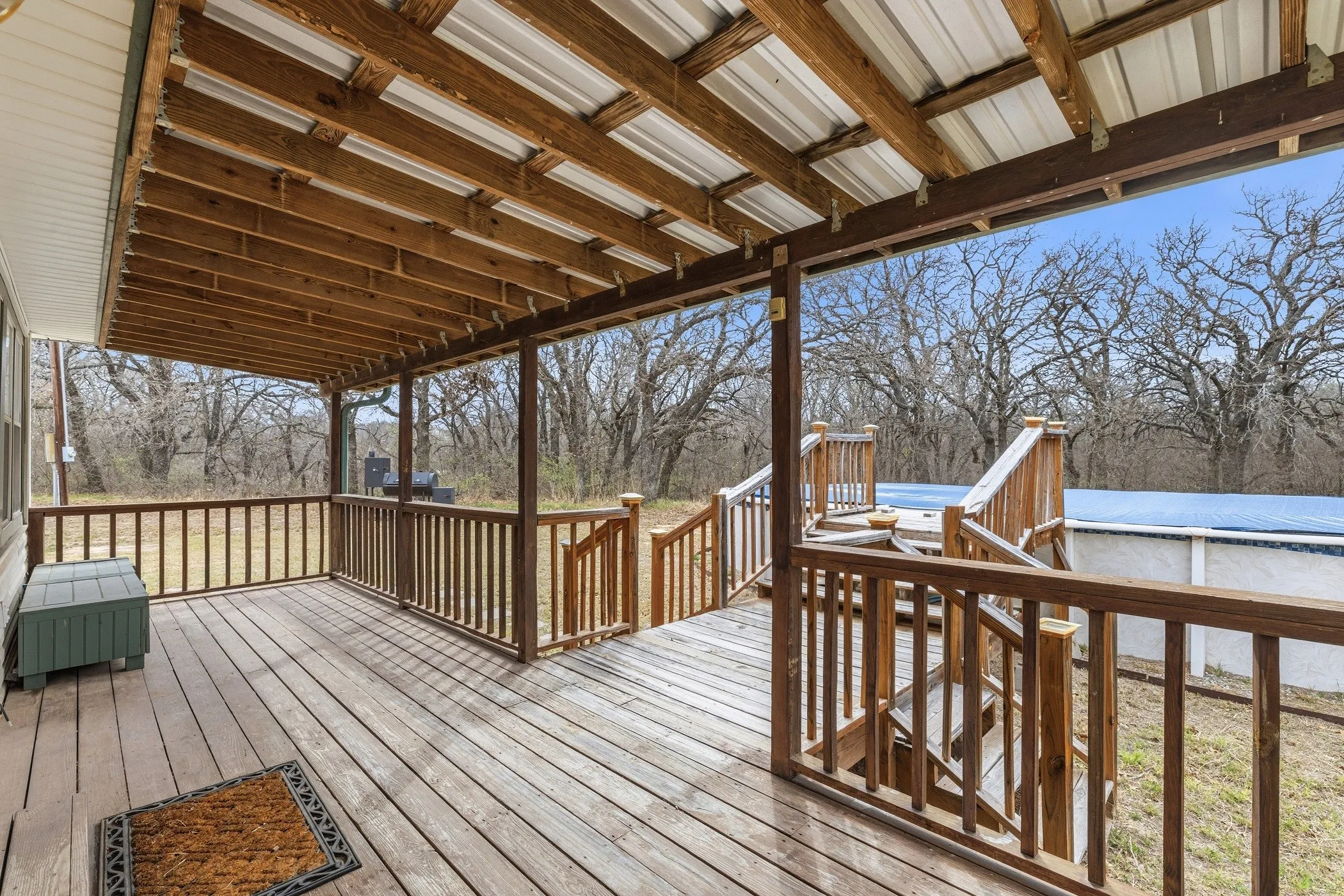 Back Porch to Pool