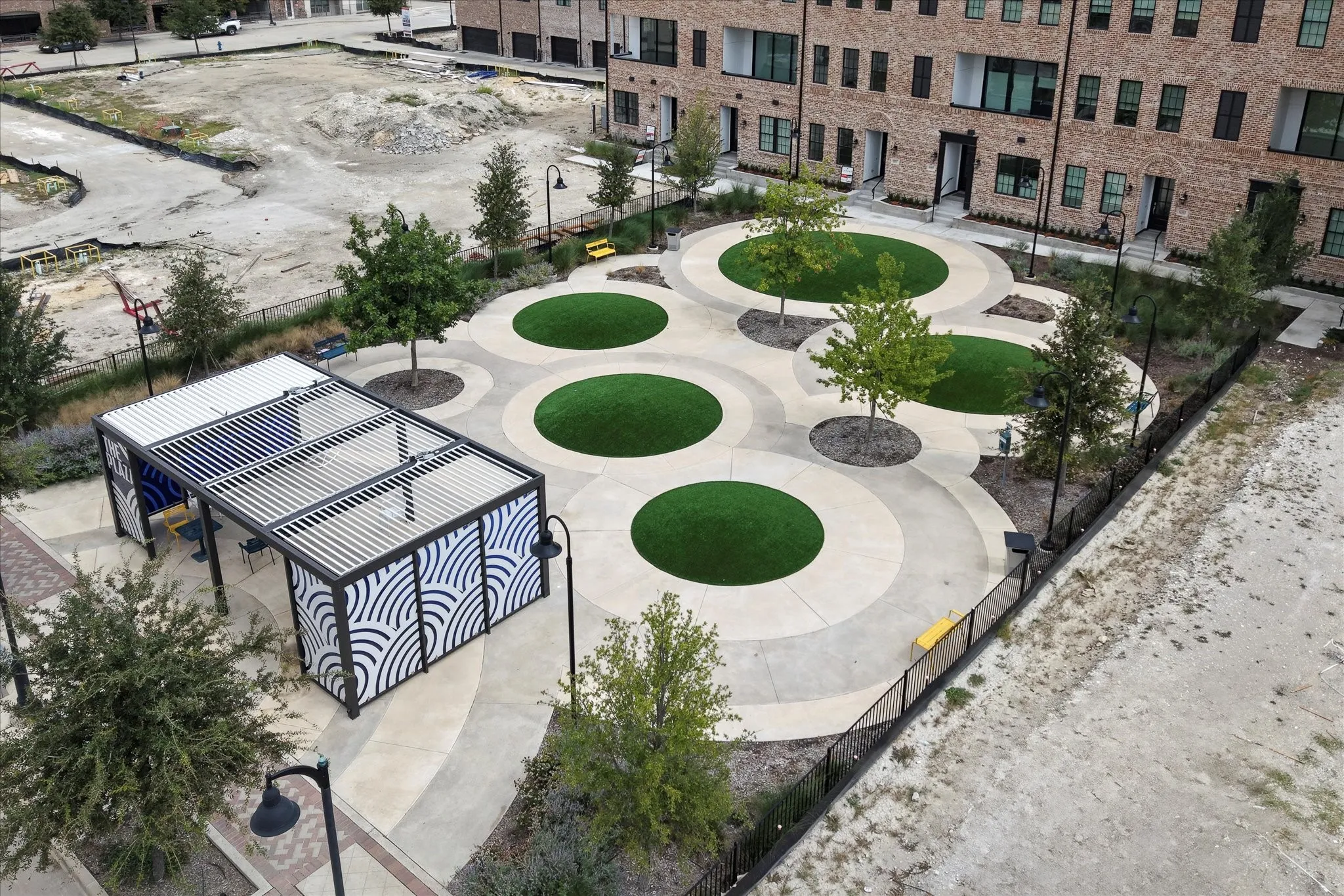 View of home's community with a patio