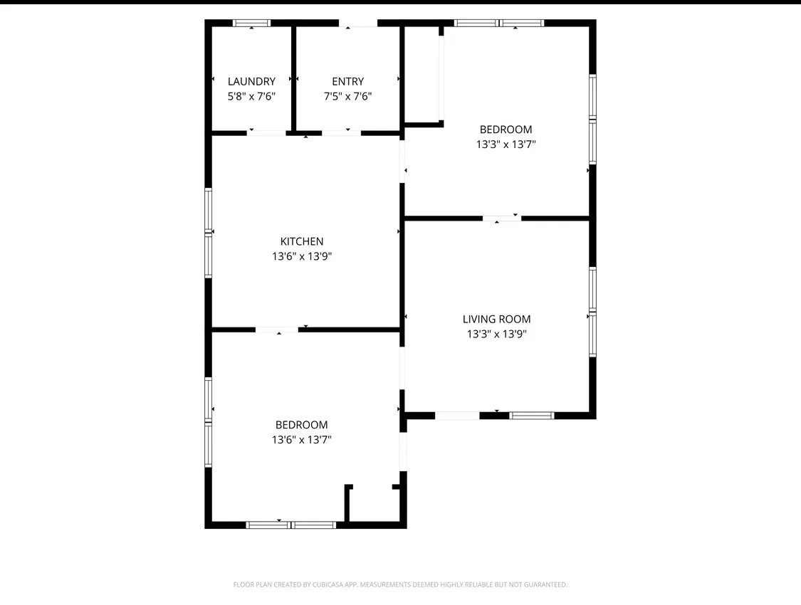 Existing as-is House Floorplan