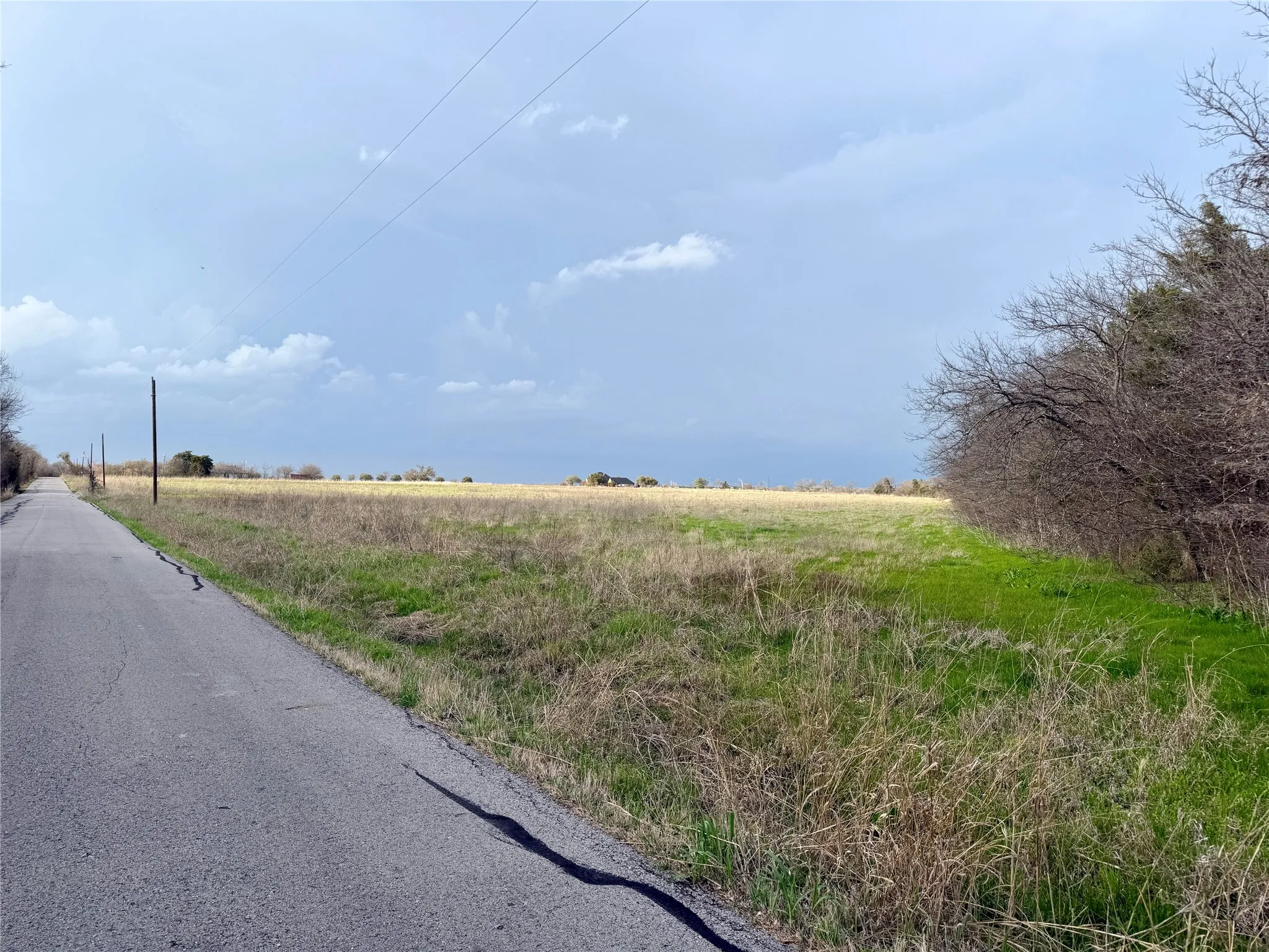Southwest corner view, looking North