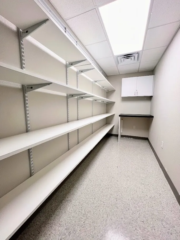View of storage room