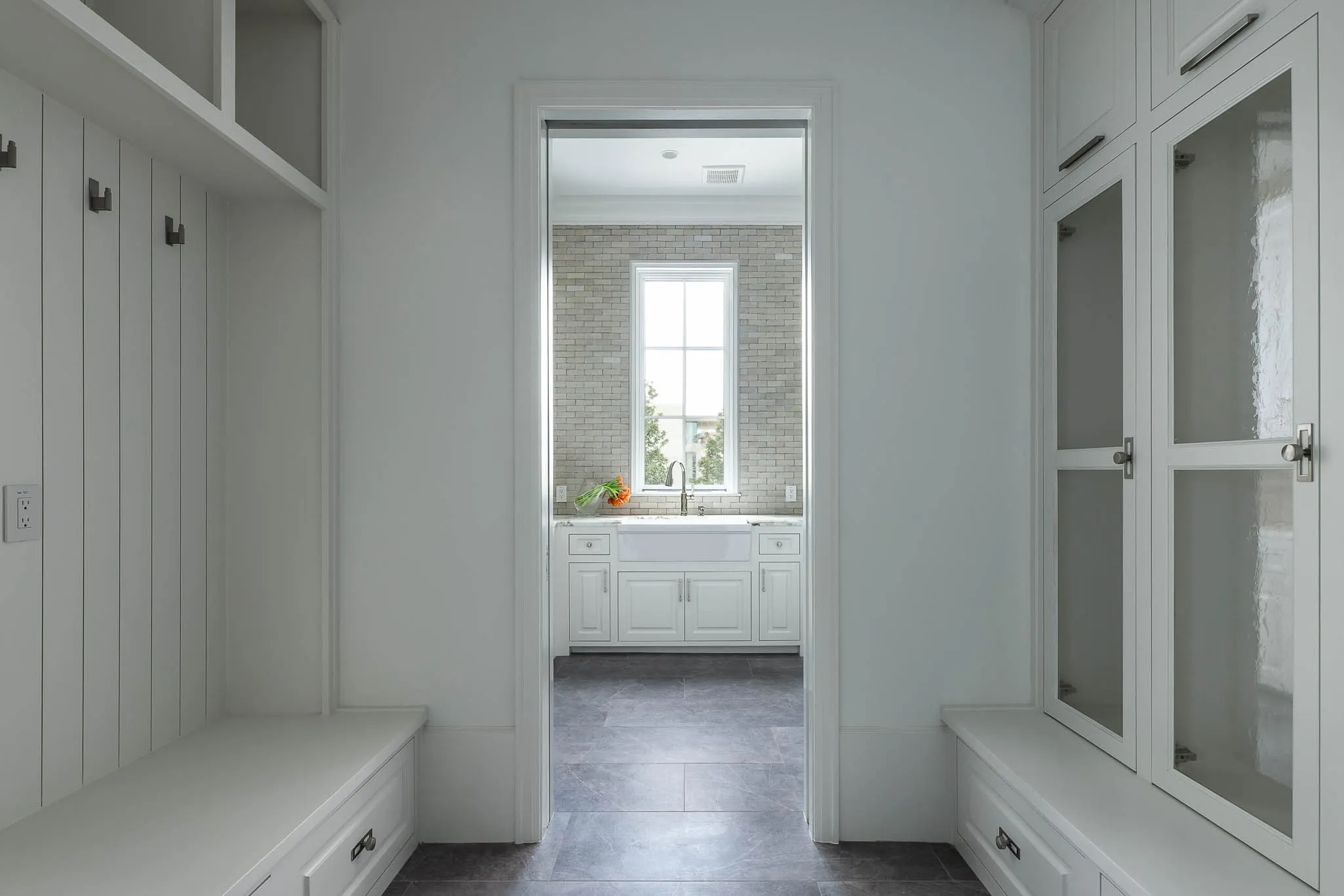 Mud room and downstairs utility room