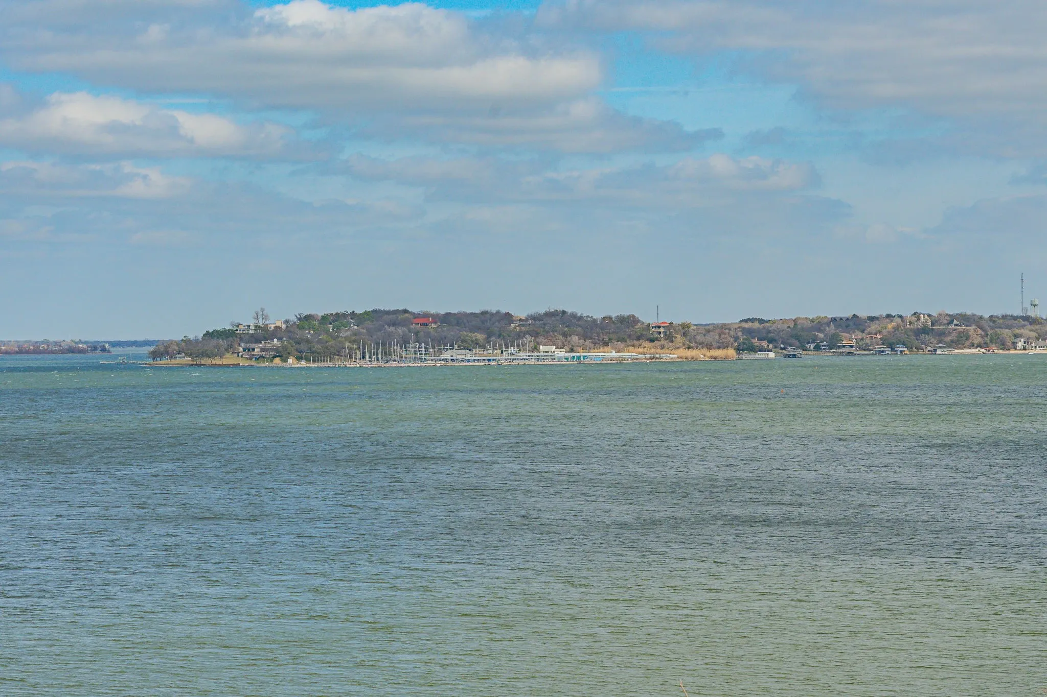 View of the Fort Worth Boat Club