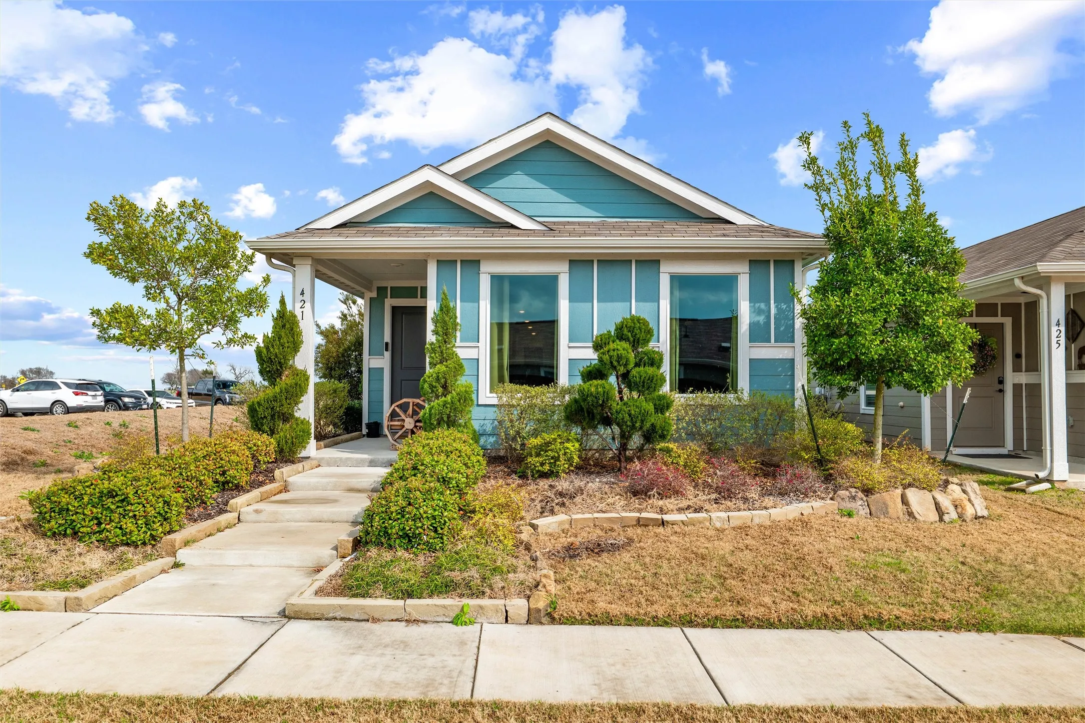 View of bungalow-style home
