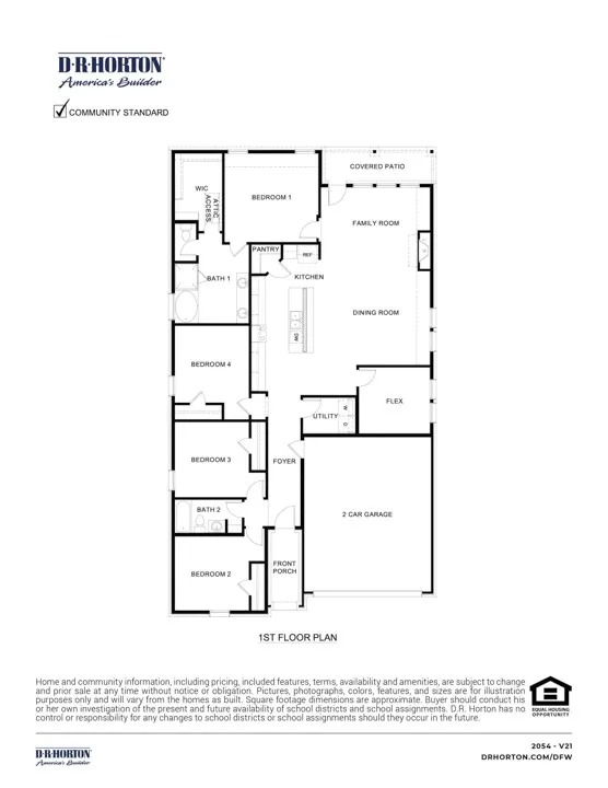 View of room layout