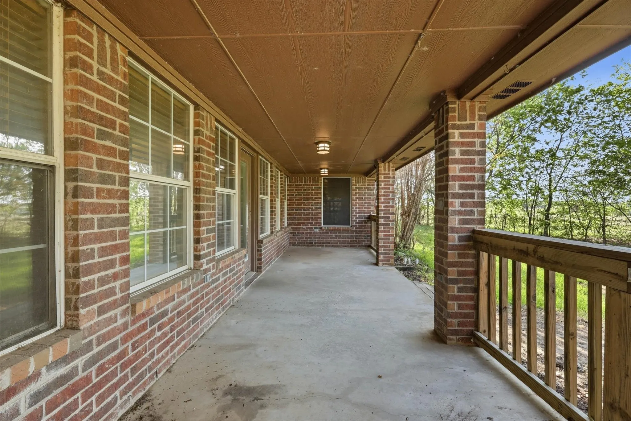 View of patio