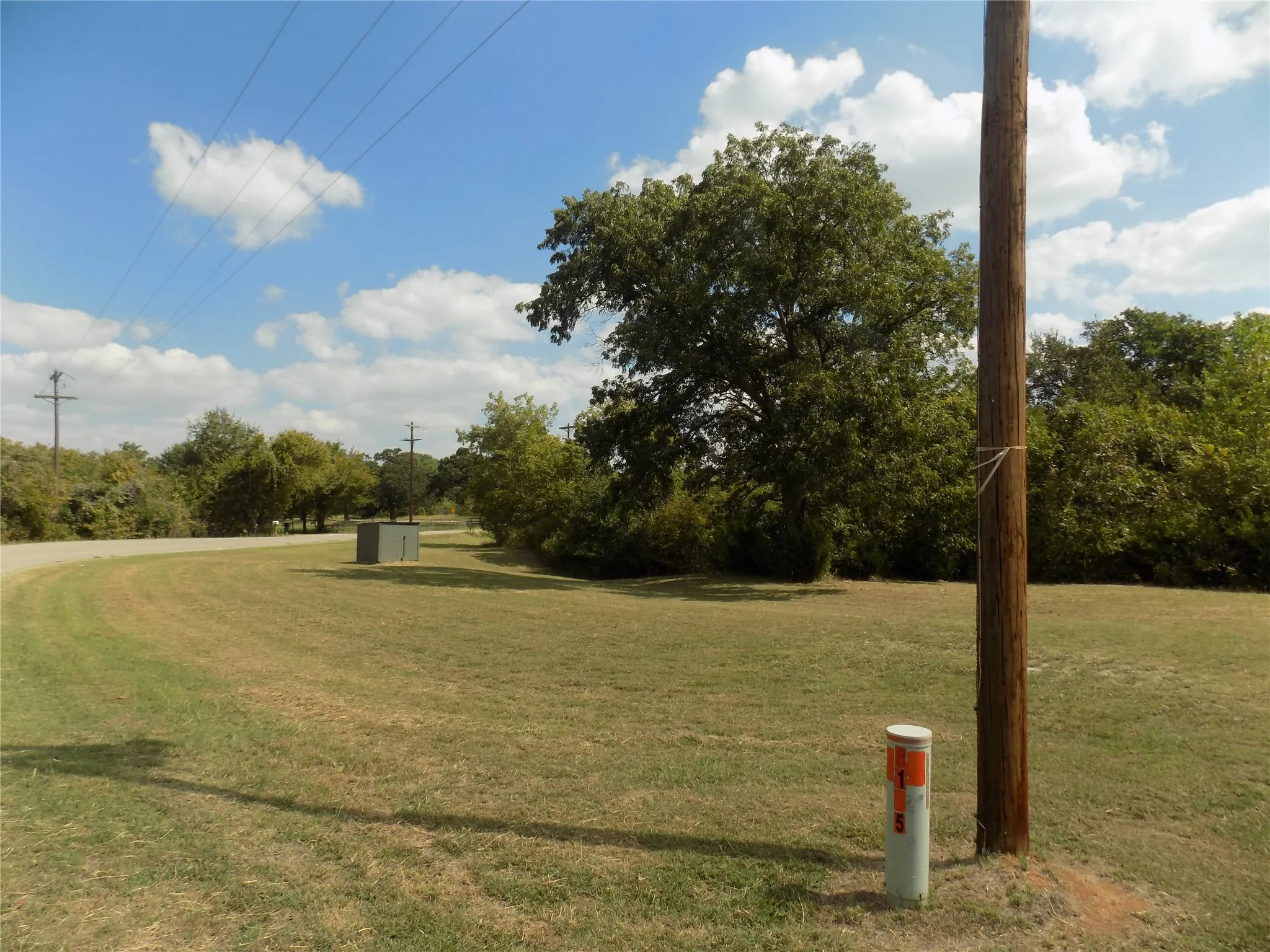 Beautiful yard view; pump house visible; large enough yard to add extra structures.