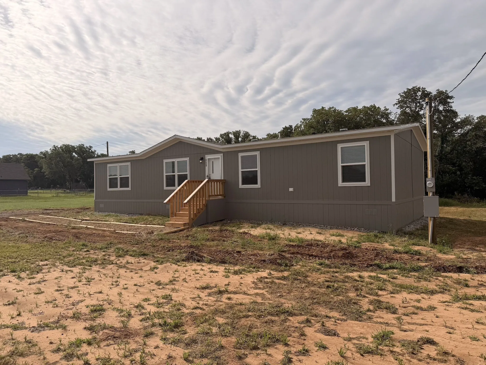 Mobile Home For Sale in Wise County , 459 County Road 4854, Newark, Texas 76071, 4 Bedroom, 2 Bathroom, Garage spaces, 1,475 Sqft, built in 2025, New Construction - Complete, mls#21197157, Real Estate Agent in Newark, Homes For Sale in Wise county, Homes For Sale in Newark, Realtor in Newark Texas, Real Estate Brokerage Independent Realty Texas, Luminita Cordes Realtor
