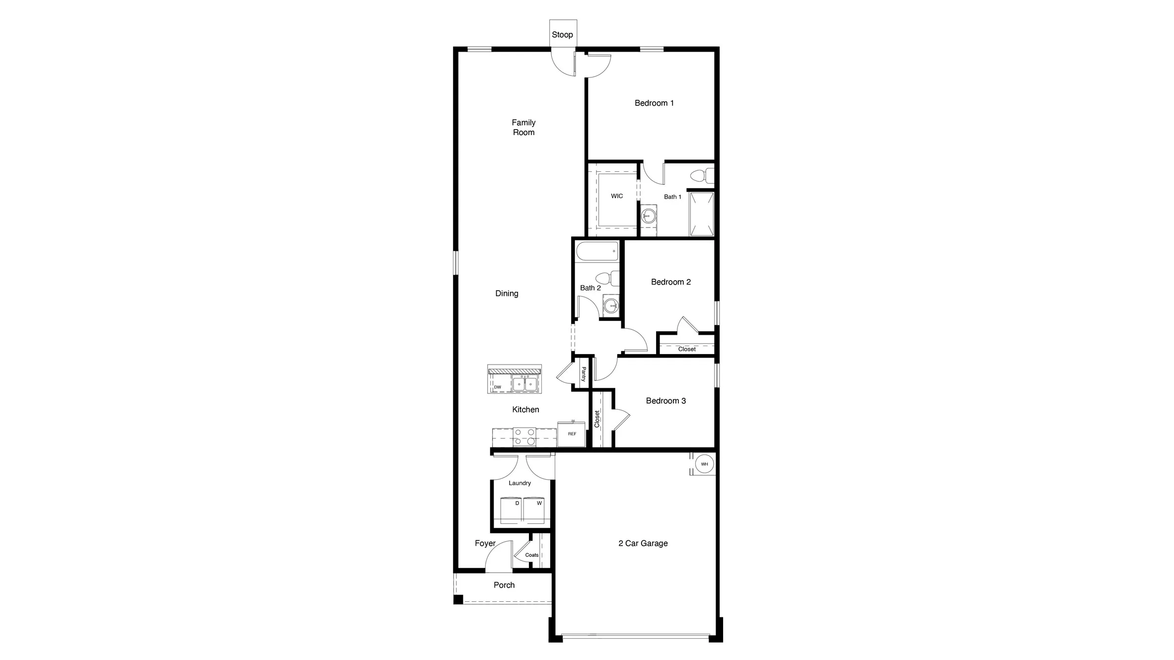 D.R. Horton's  Caprock Floorplan - All Home and community information, including pricing, included features, terms, availability and amenities, are subject to change at any time without notice or obligation. All Drawings, pictures, photographs, video, square footages, floor plans, elevations, features, colors and sizes are approximate for illustration purposes only and will vary from the homes as built.