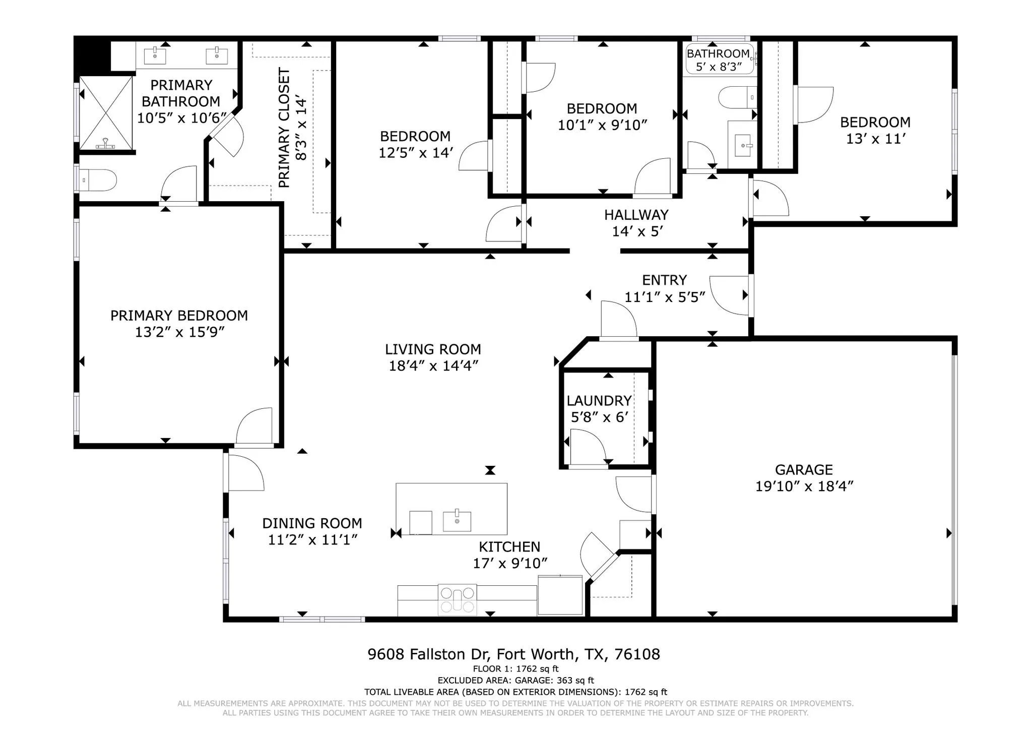 Single Family Residence For Sale in Tarrant County , 9608 Fallston Drive, Fort Worth, Texas 76108, 4 Bedrooms, 2 Bathrooms, 2 Garage spaces, 1,776 Sqft, built in 2022, Preowned, Price $325,000, mls#21200497, Real Estate Agent in Fort Worth, Homes For Sale in Tarrant county, Homes For Sale in Fort Worth, Realtor in Fort Worth Texas, Real Estate Brokerage Independent Realty Texas, Luminita Cordes Realtor