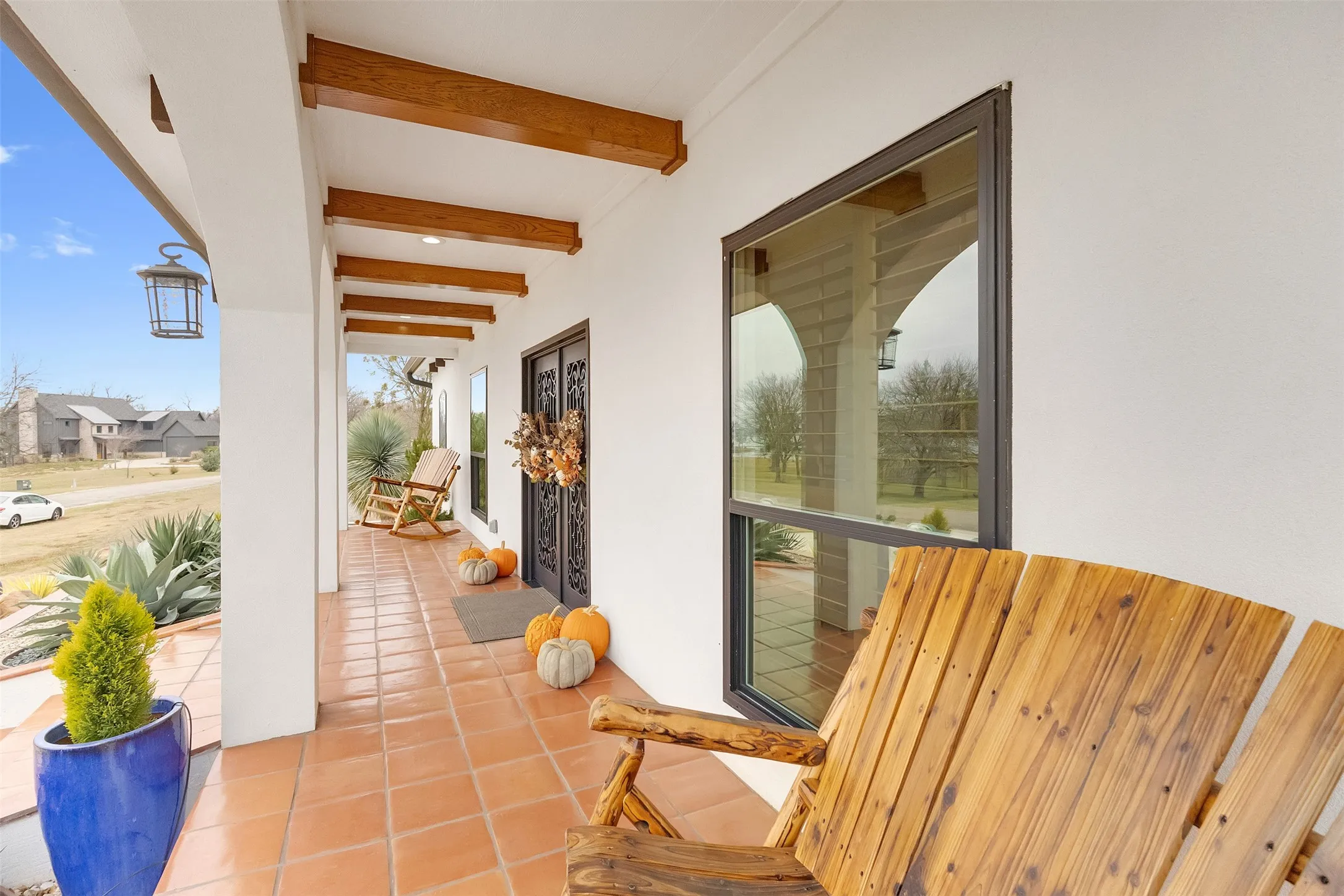 FRONT COVERED PORCH
