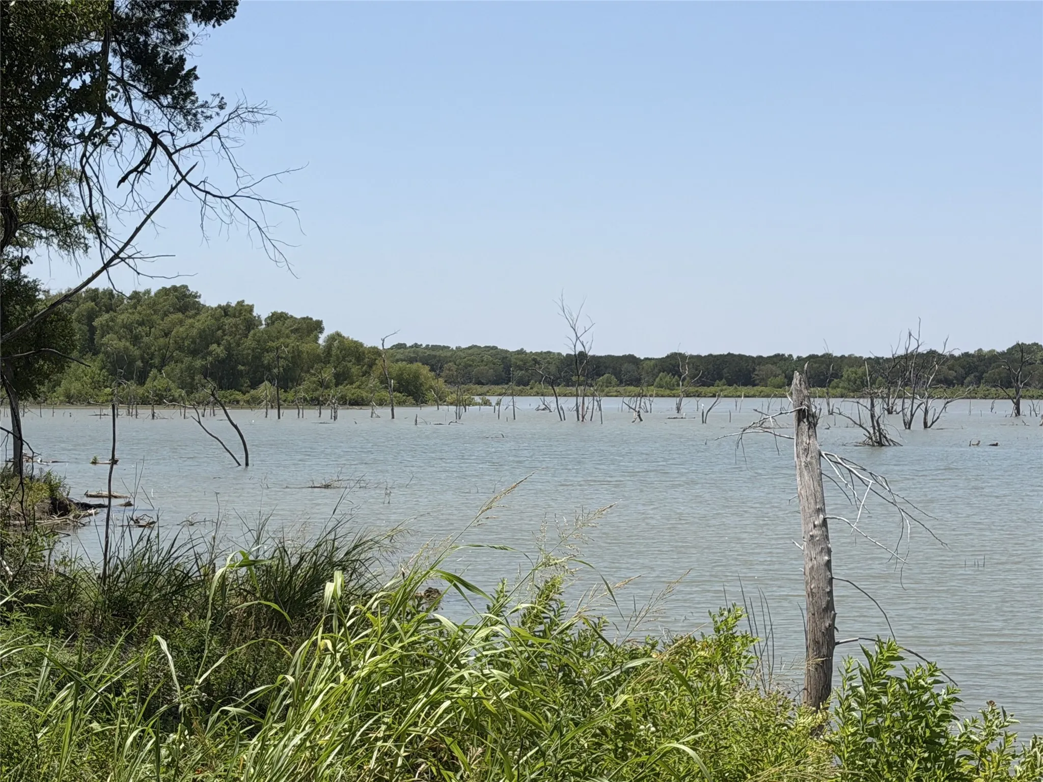 Lake access/view from base of property