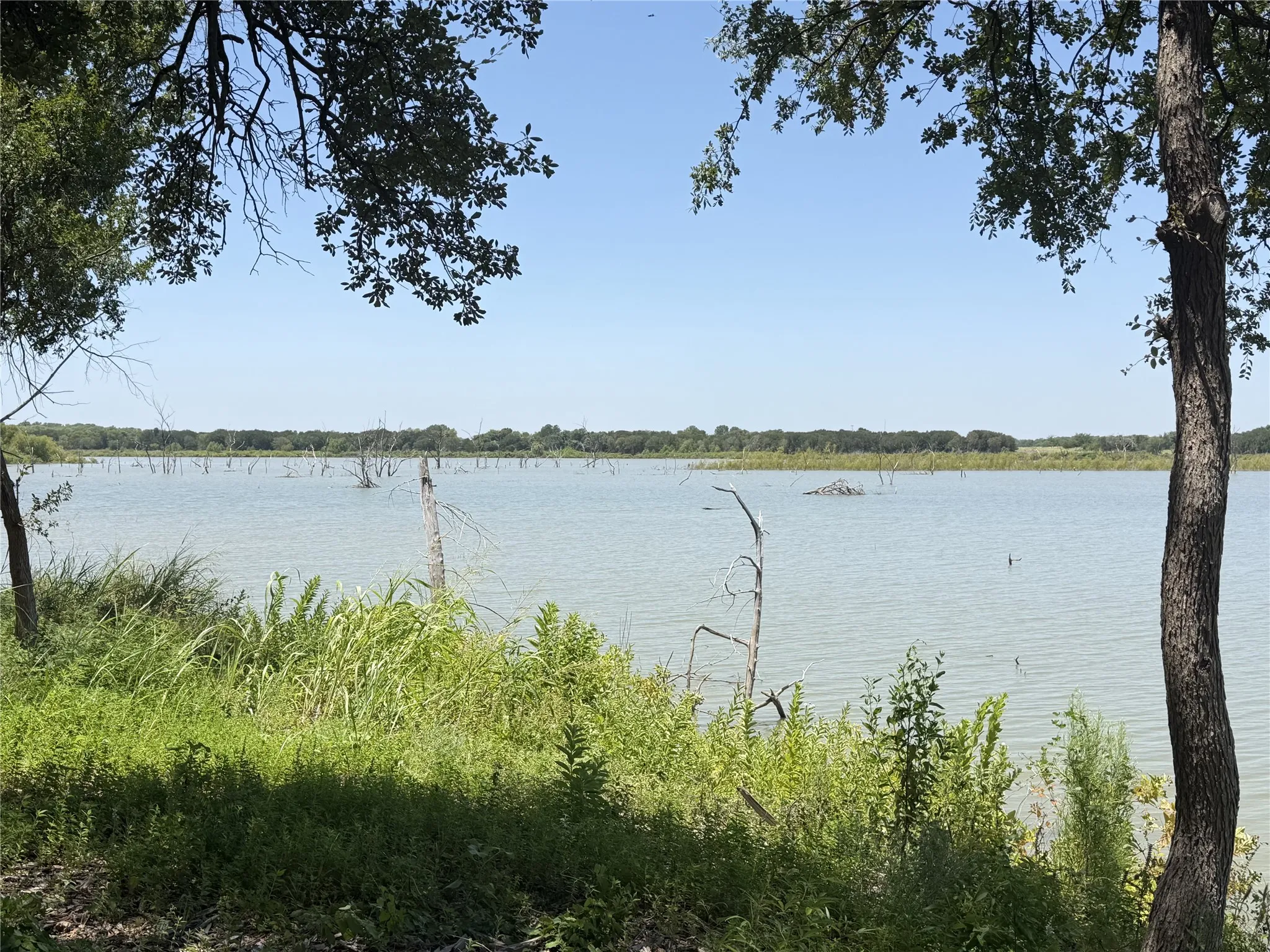 Lake access/view from base of property