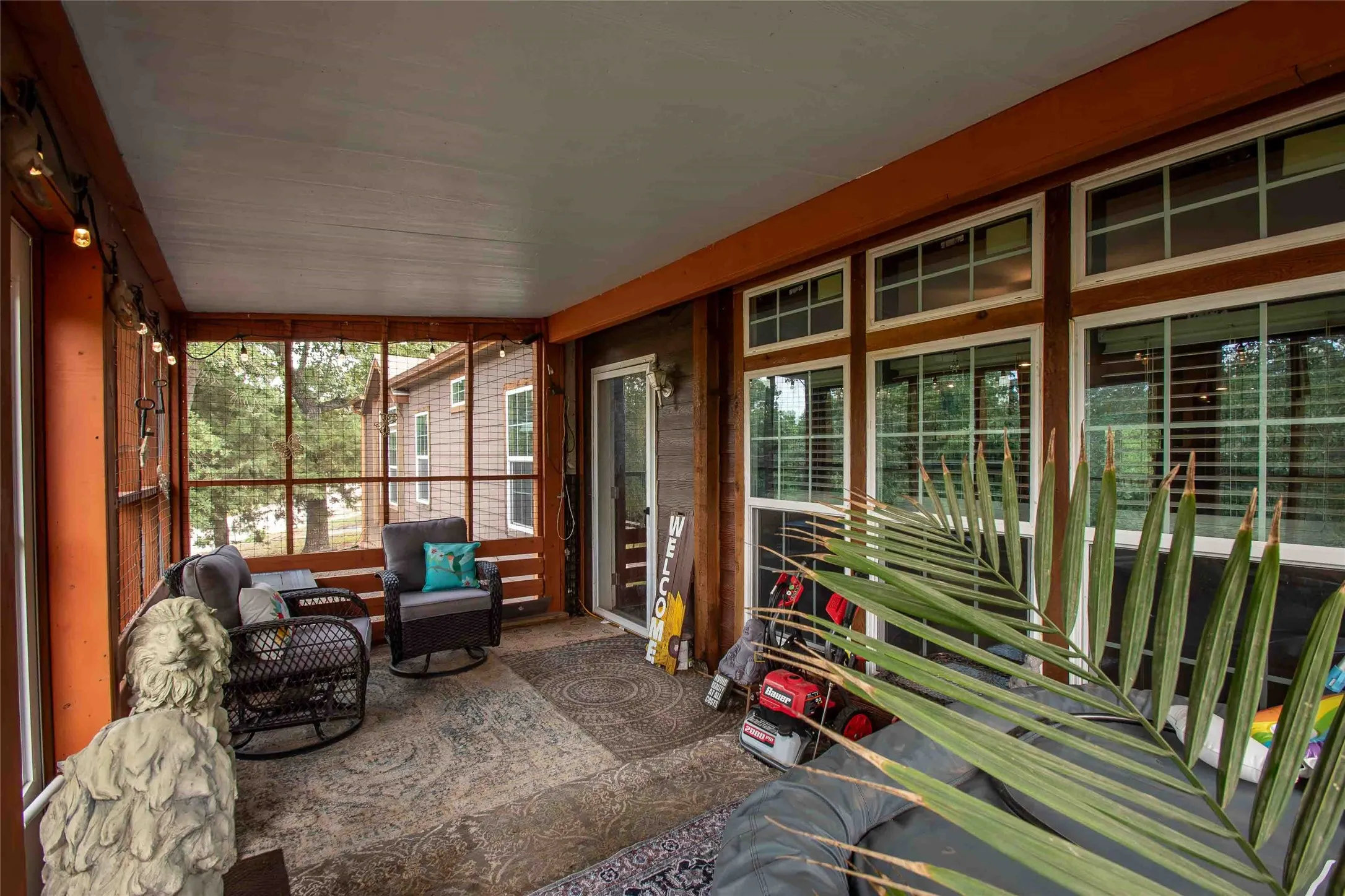 Another view of front porch.
