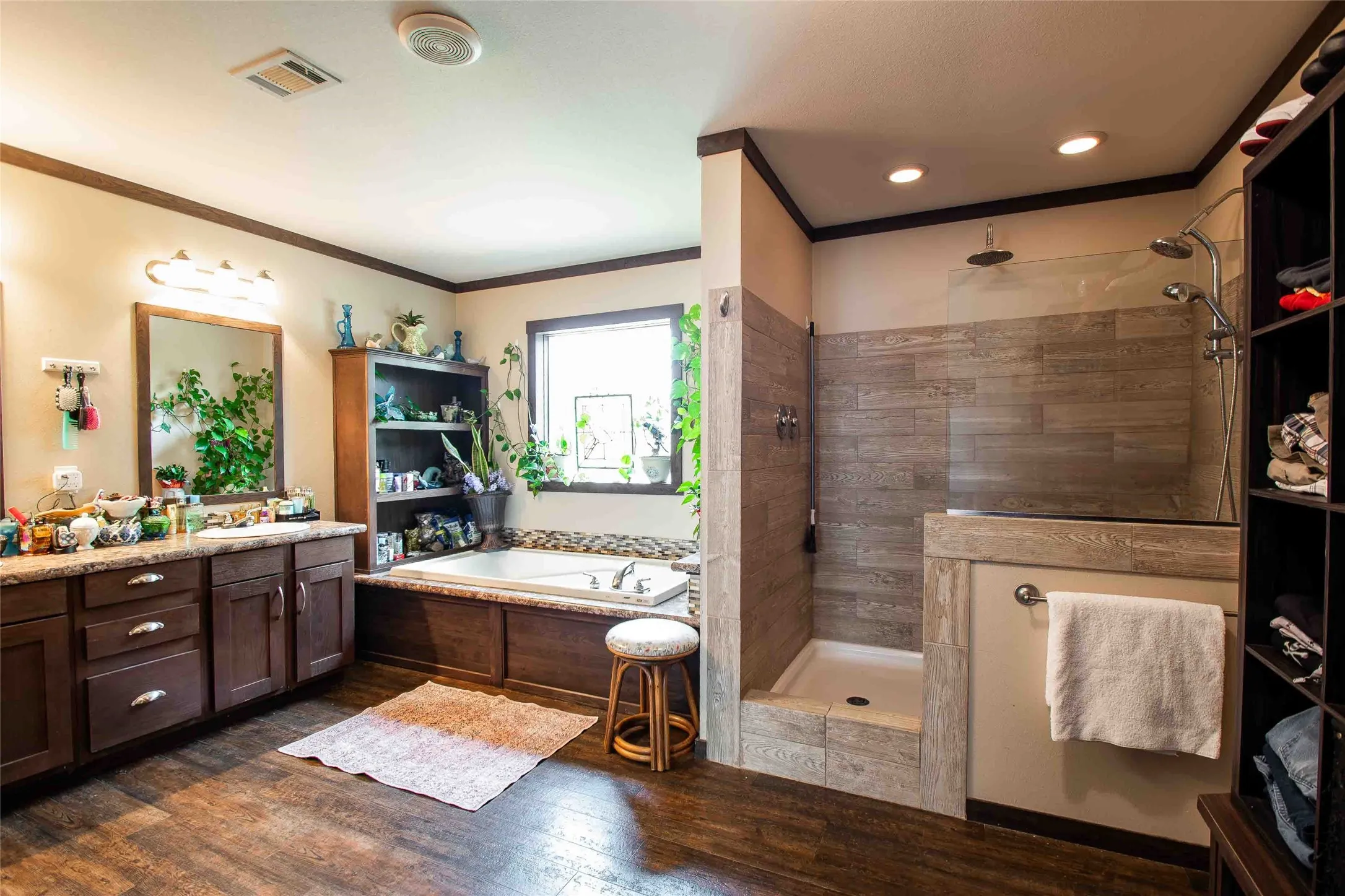 Master bathroom