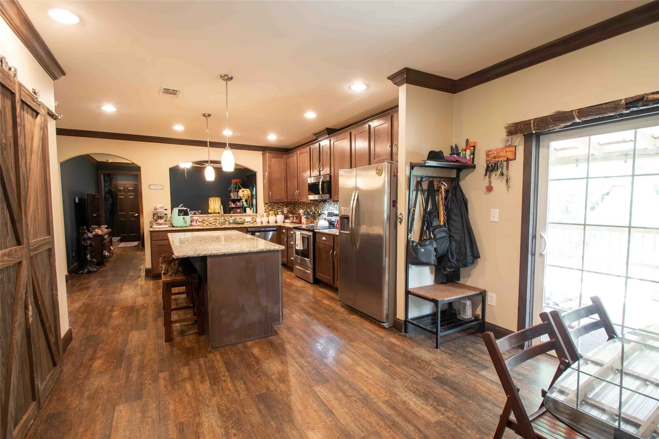 kitchen taken from dining area