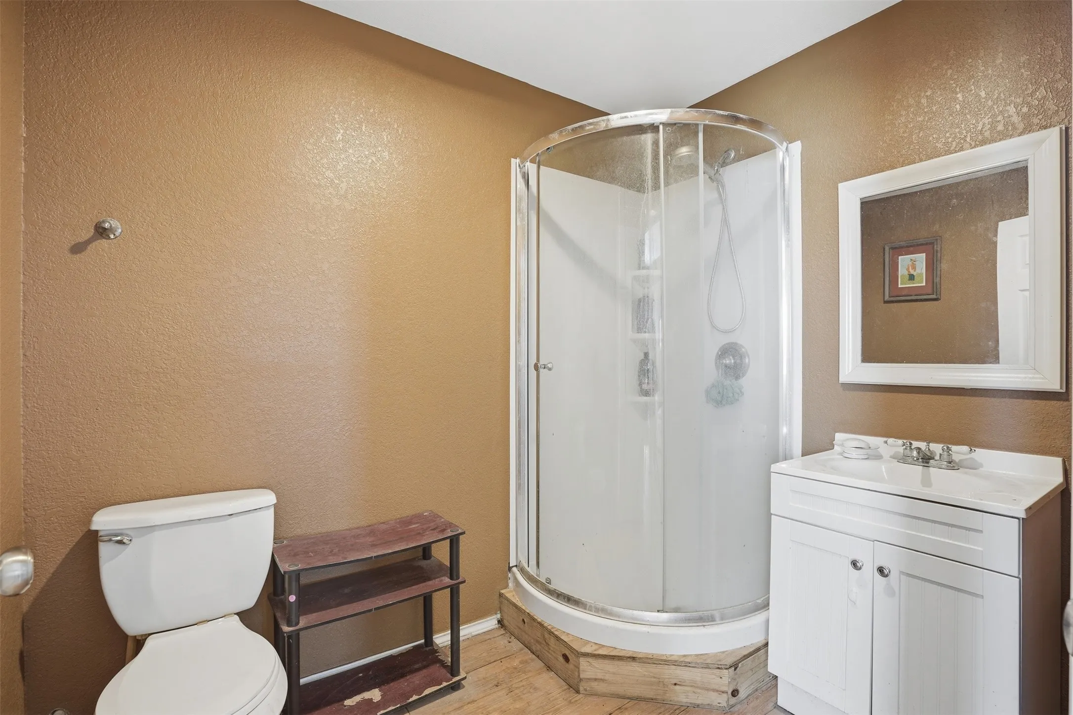Bathroom in guest quarters.