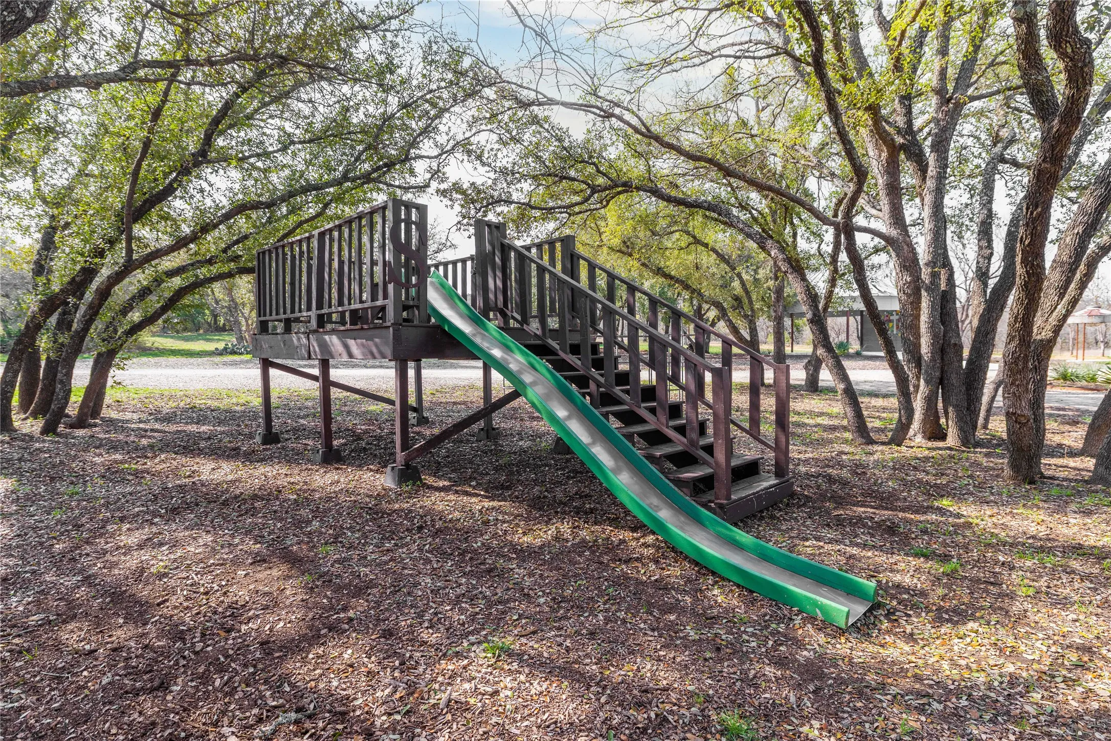 View of community playground