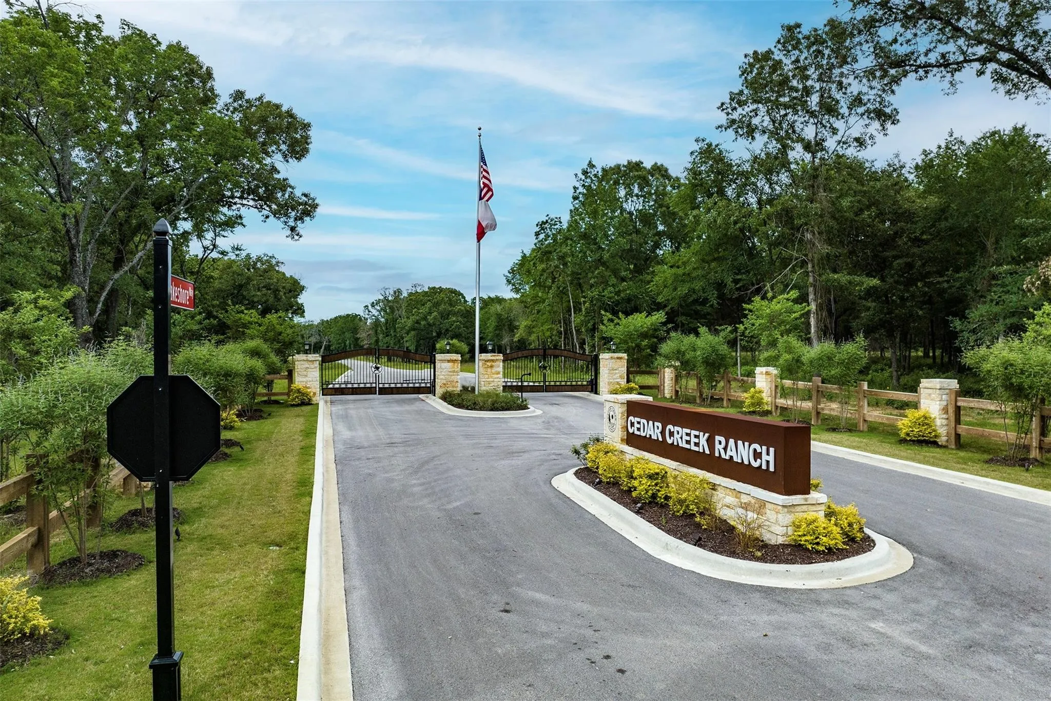 Gated entrance
