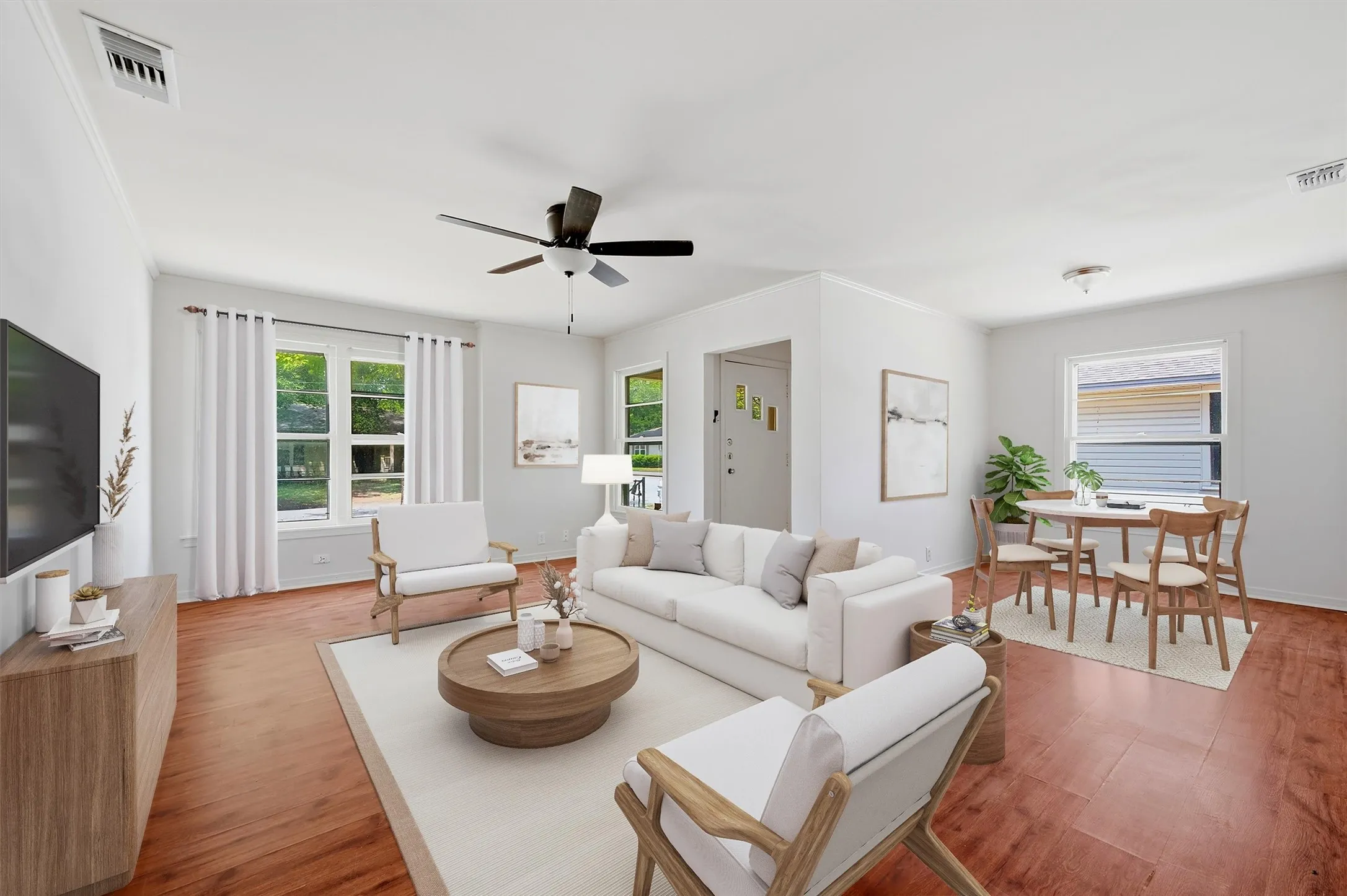 Virtual staging