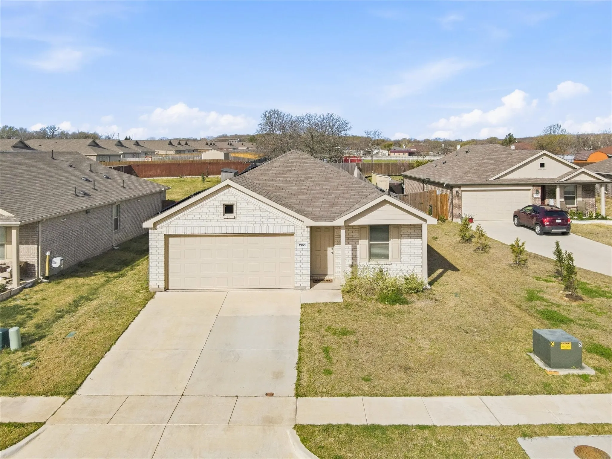 Single Family Residence For Sale in Tarrant County , 1393 Beach Drive, Pelican Bay, Texas 76020, 4 Bedroom, 2 Bathroom, 2 Garage spaces, 1,725 Sqft, built in 2022, Preowned, mls#21204578, Real Estate Agent in Pelican Bay, Homes For Sale in Tarrant county, Homes For Sale in Pelican Bay, Realtor in Pelican Bay Texas, Real Estate Brokerage Independent Realty Texas, Luminita Cordes Realtor