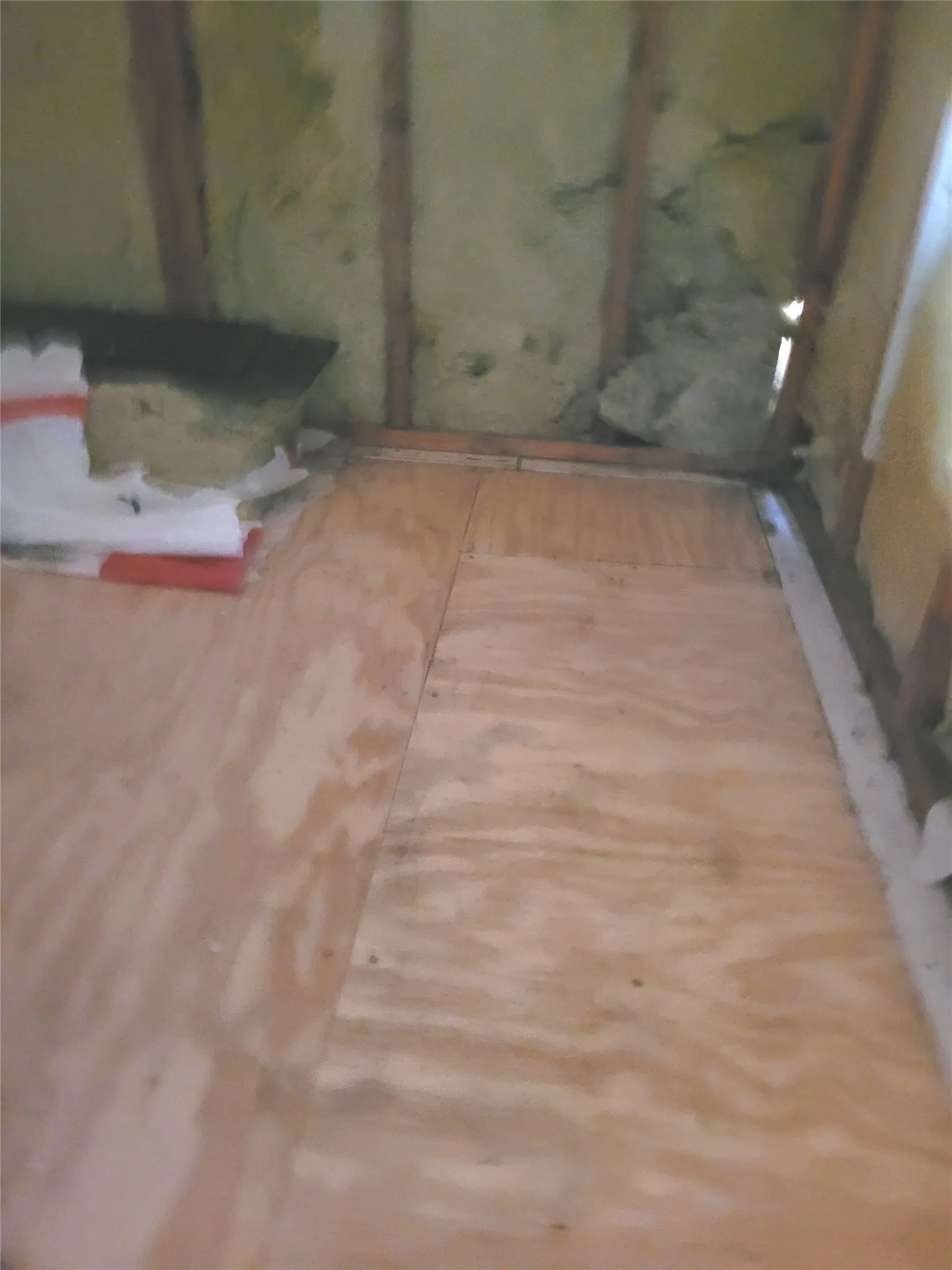 landing at top of stairs