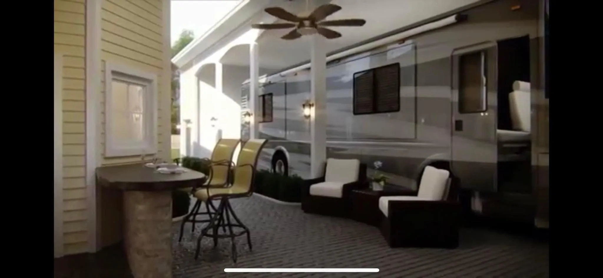 RV Patio Home Representation