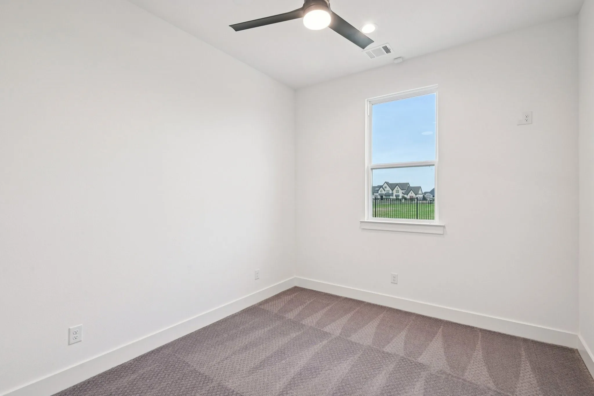 Was used as owner's second office, but would make a great workout room.