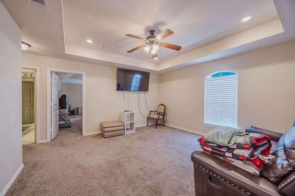 Loft area near bedrooms