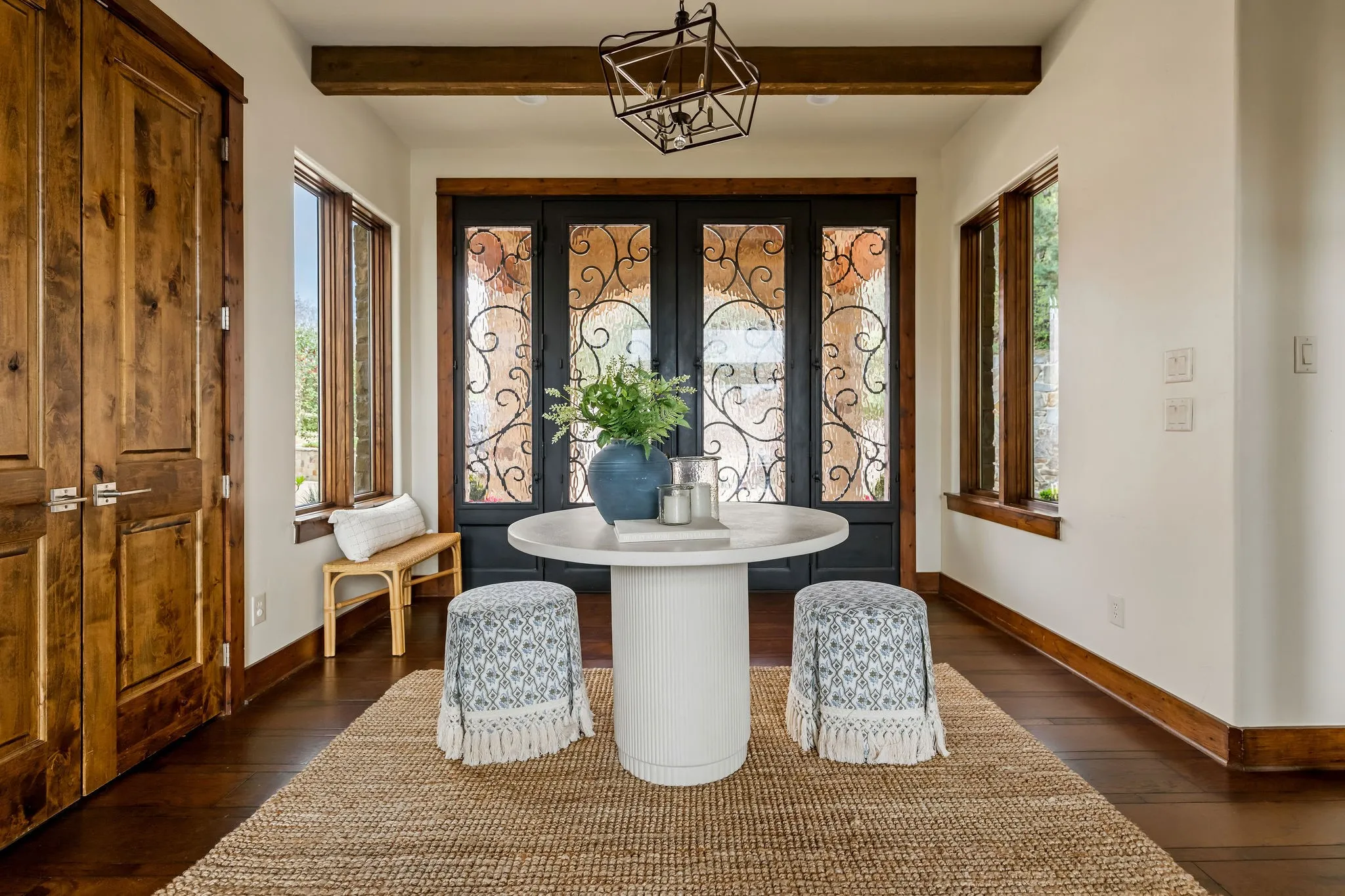 Step into the main residence through the inviting foyer.