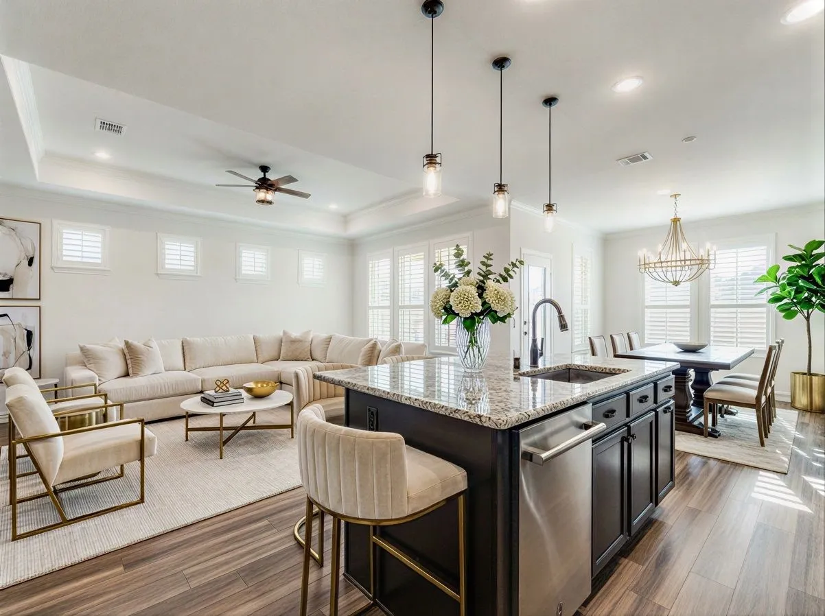Virtual staging