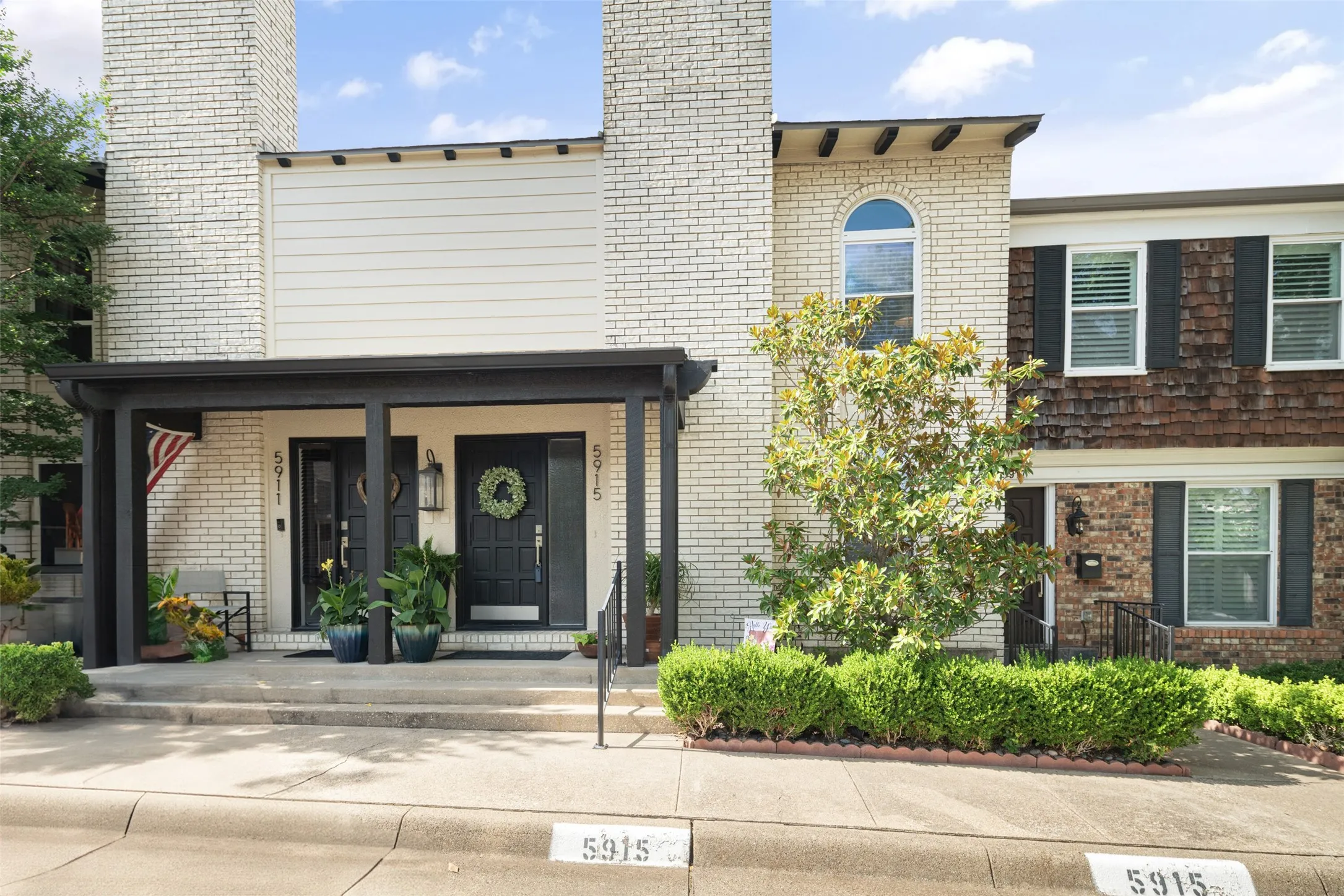 Front Entry with 2 Assigned Parking Spaces